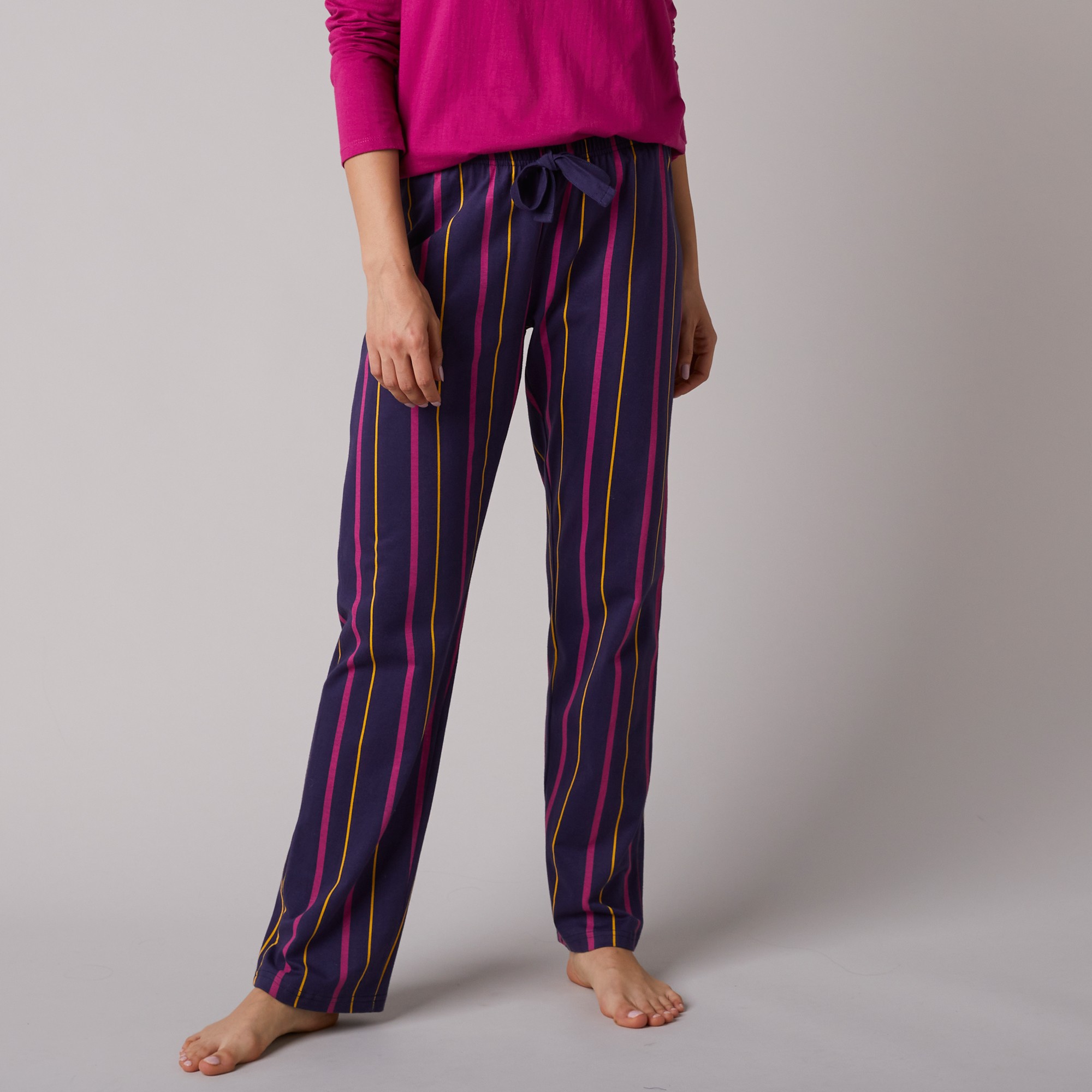 Pantalon De Pyjama Imprimé Rayé Estrella - Coton - Blancheporte