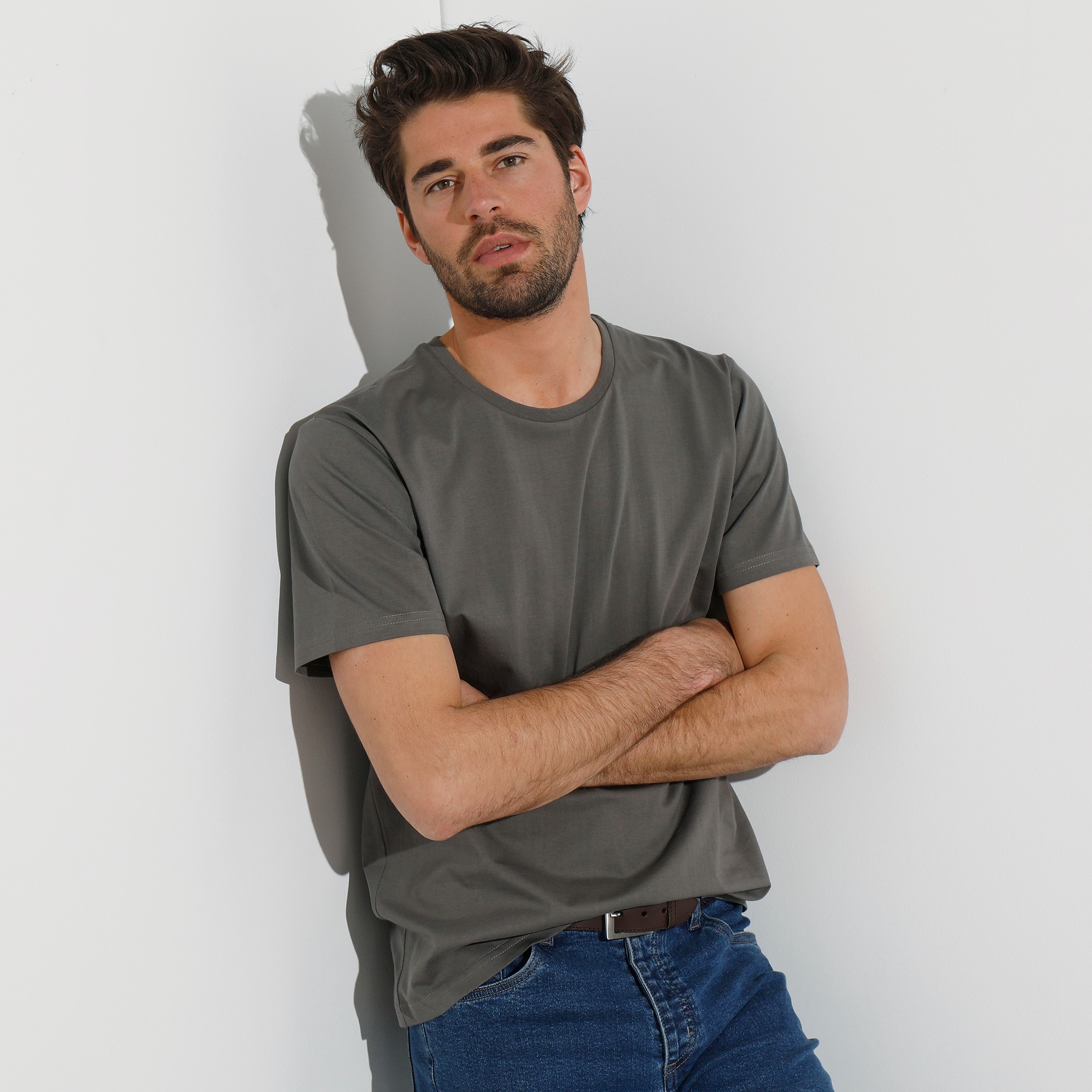 T-shirt Col Rond Manches Courtes - Lot De 3 - Blancheporte