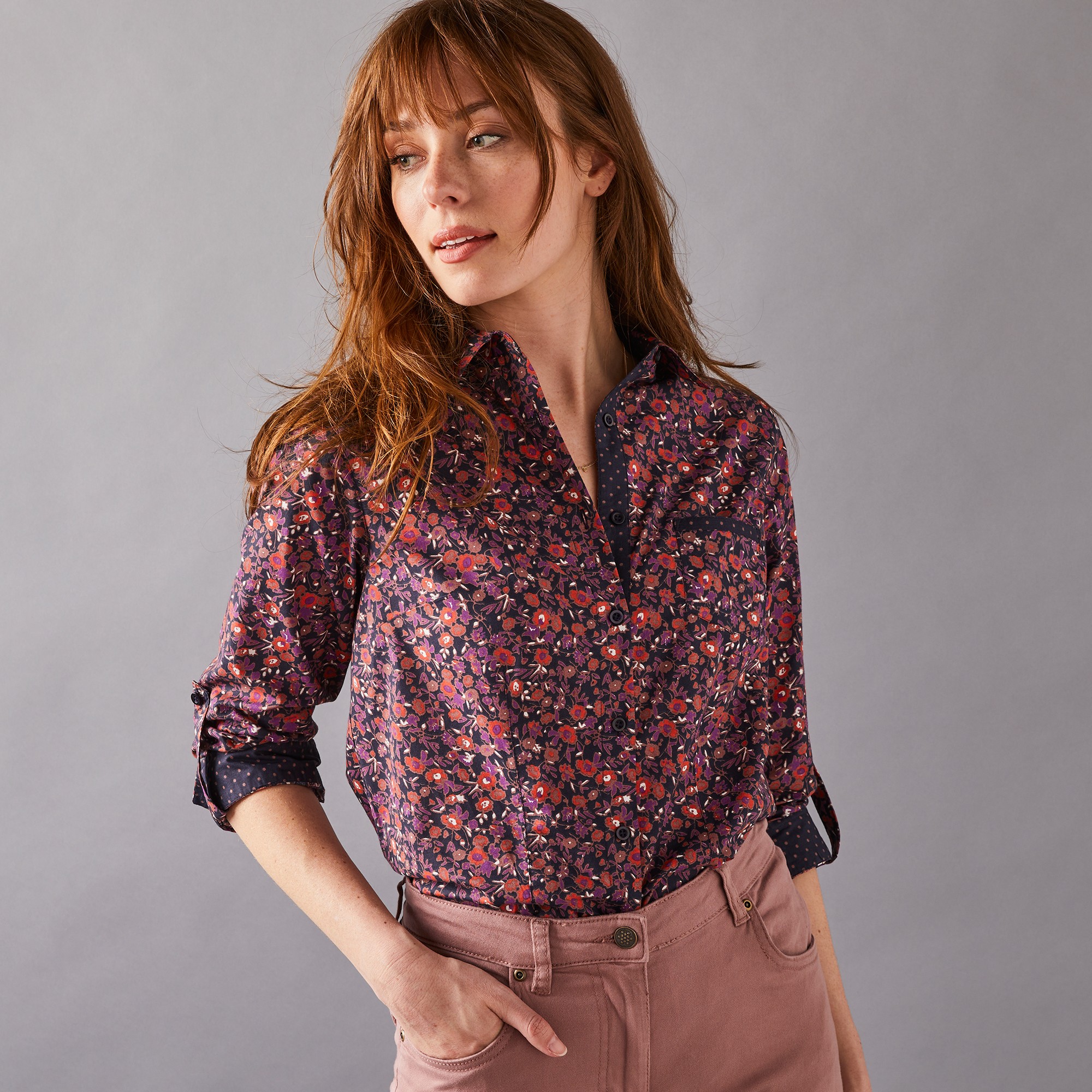 Chemisier Boutonné Imprimé Fleuri - Blancheporte