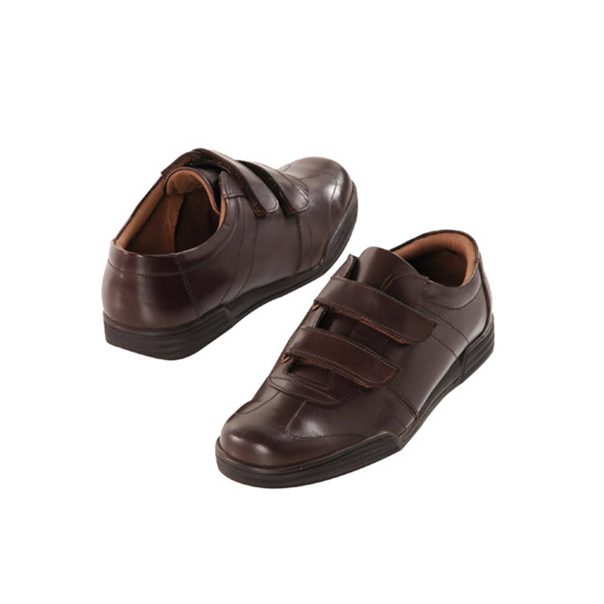 Derbies scratches en cuir - jusquau 46 - Blancheporte 63 €