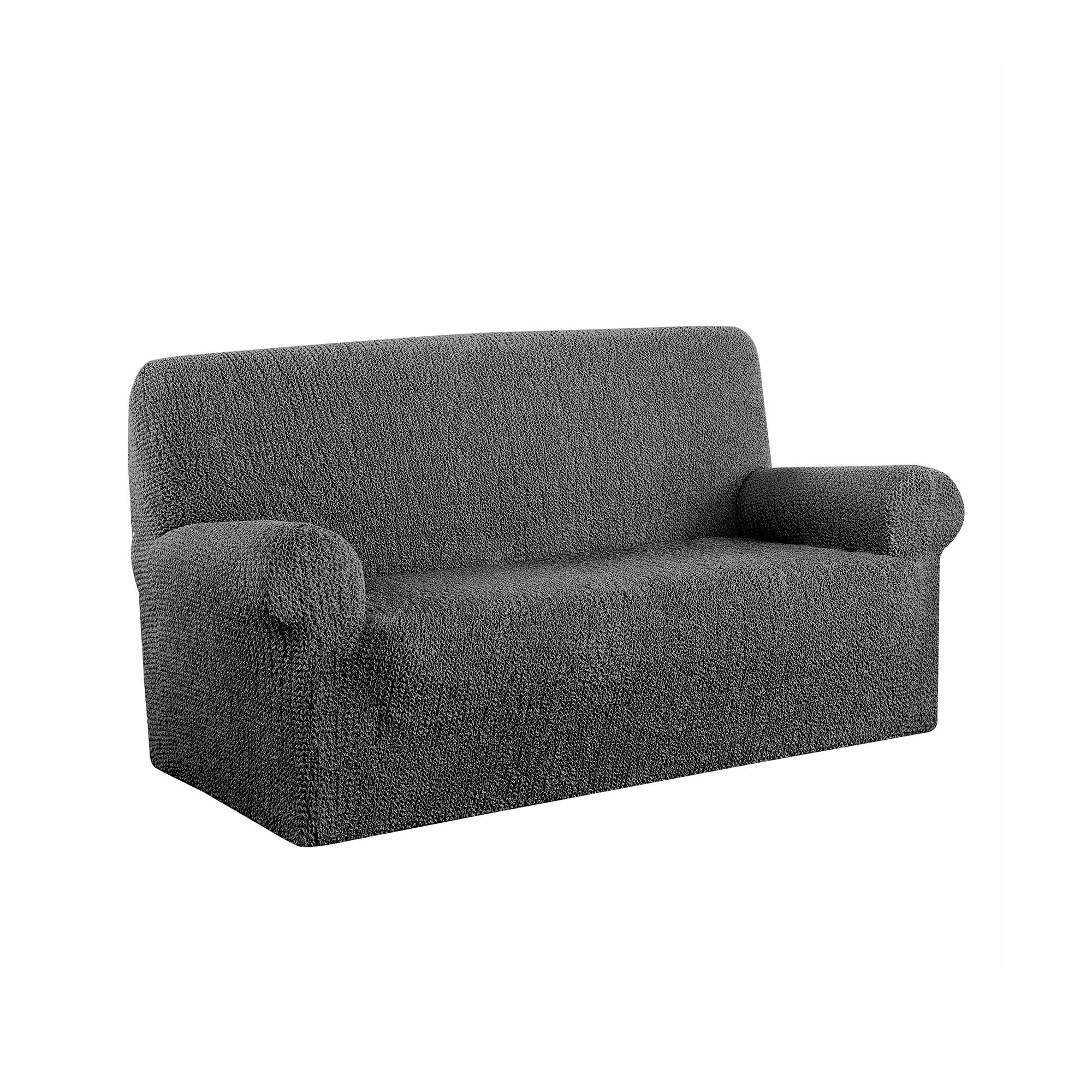Housse bi-extensible microfibre gaufrée pour fauteuil et canapé - Blancheporte