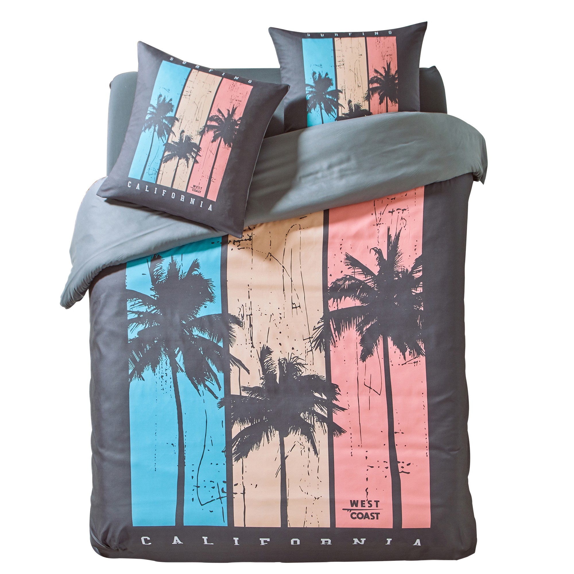 Parure De Lit Californie - En Microfibre - Blancheporte