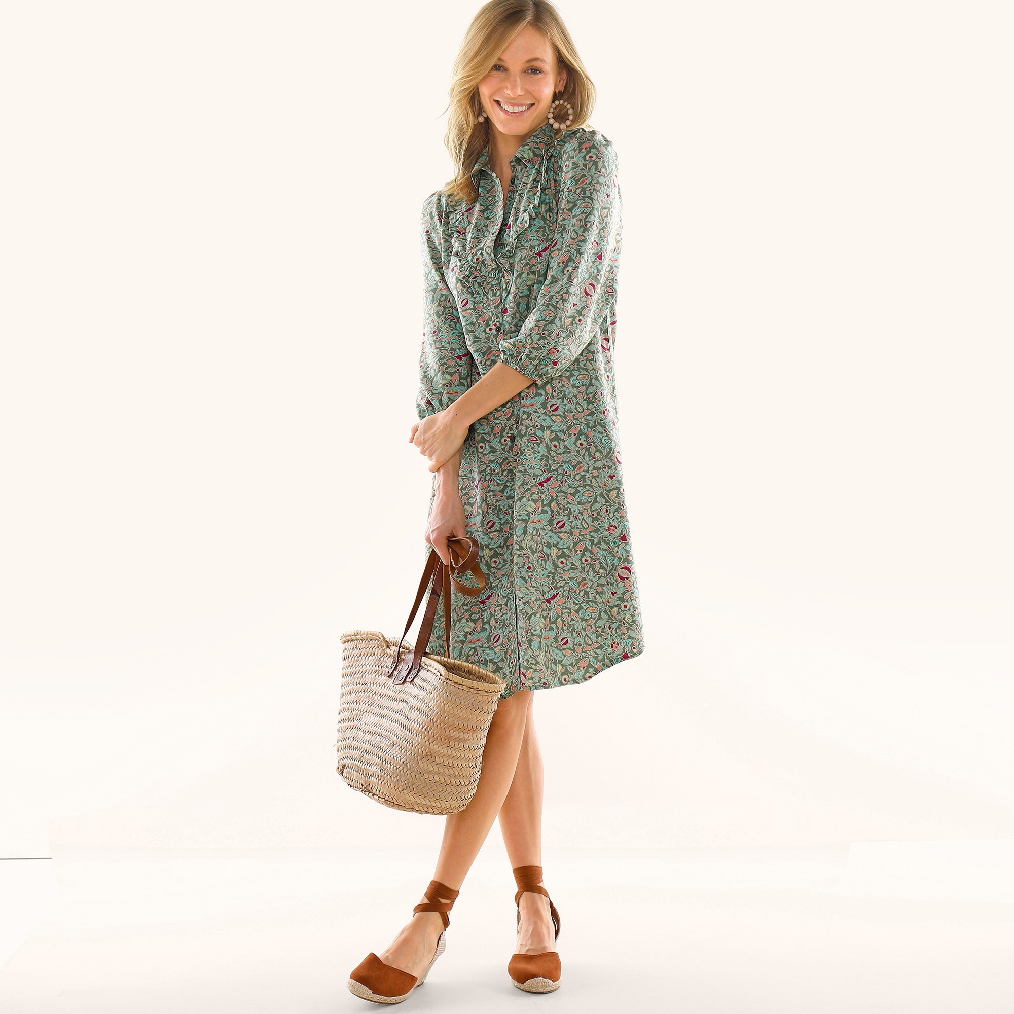 Robe chemisier blanche hotsell porte