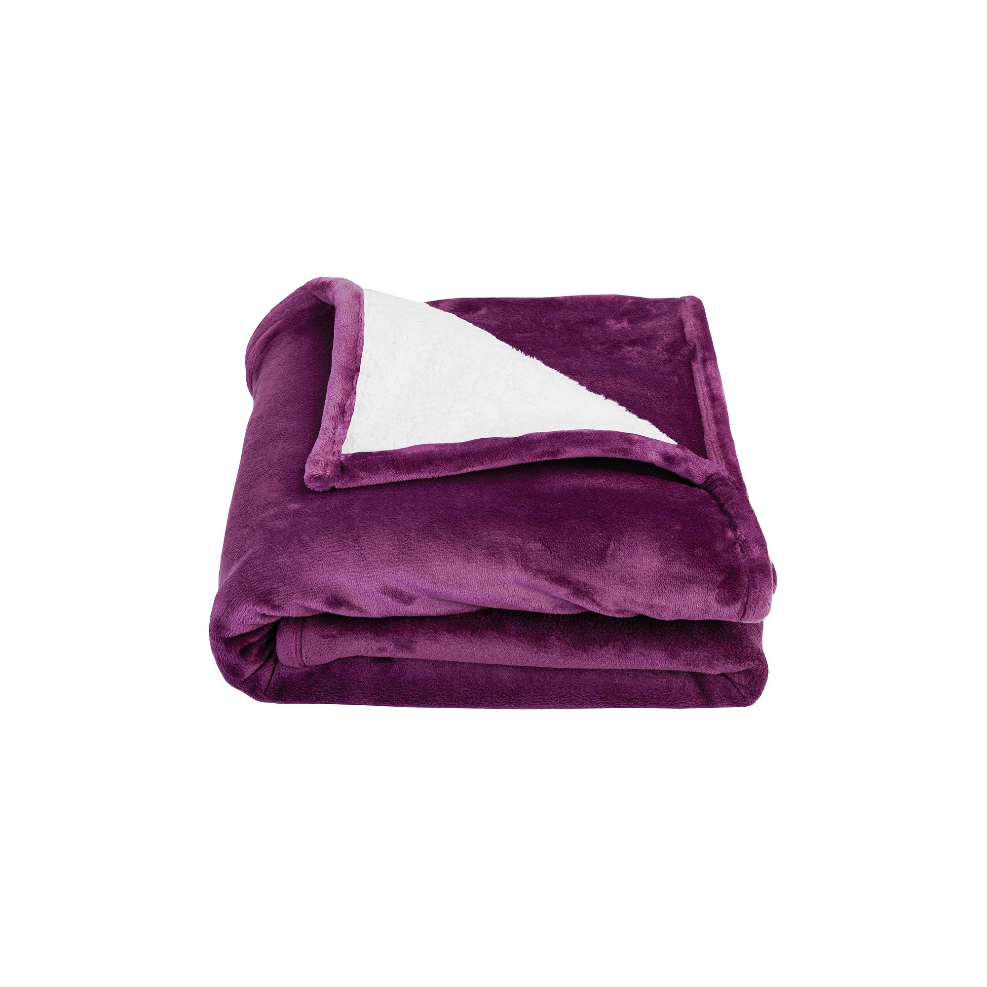 Couverture Double Face Polaire Et Sherpa - Blancheporte