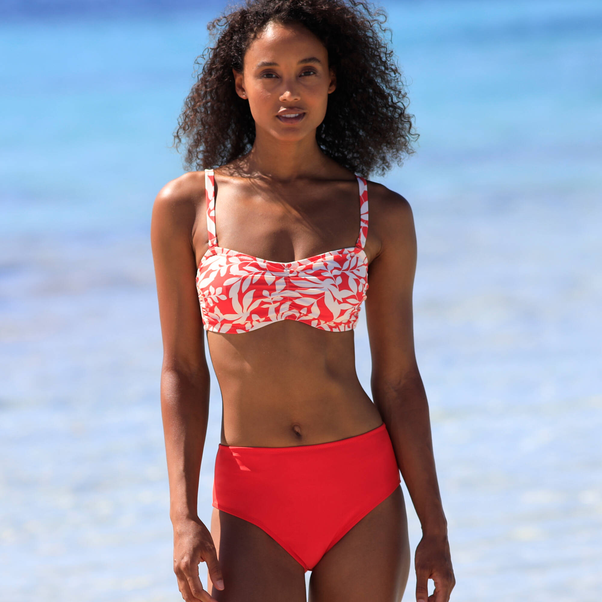 Bandeau Maillot De Bain Grand Bonnet Haut De Maillot De Bain