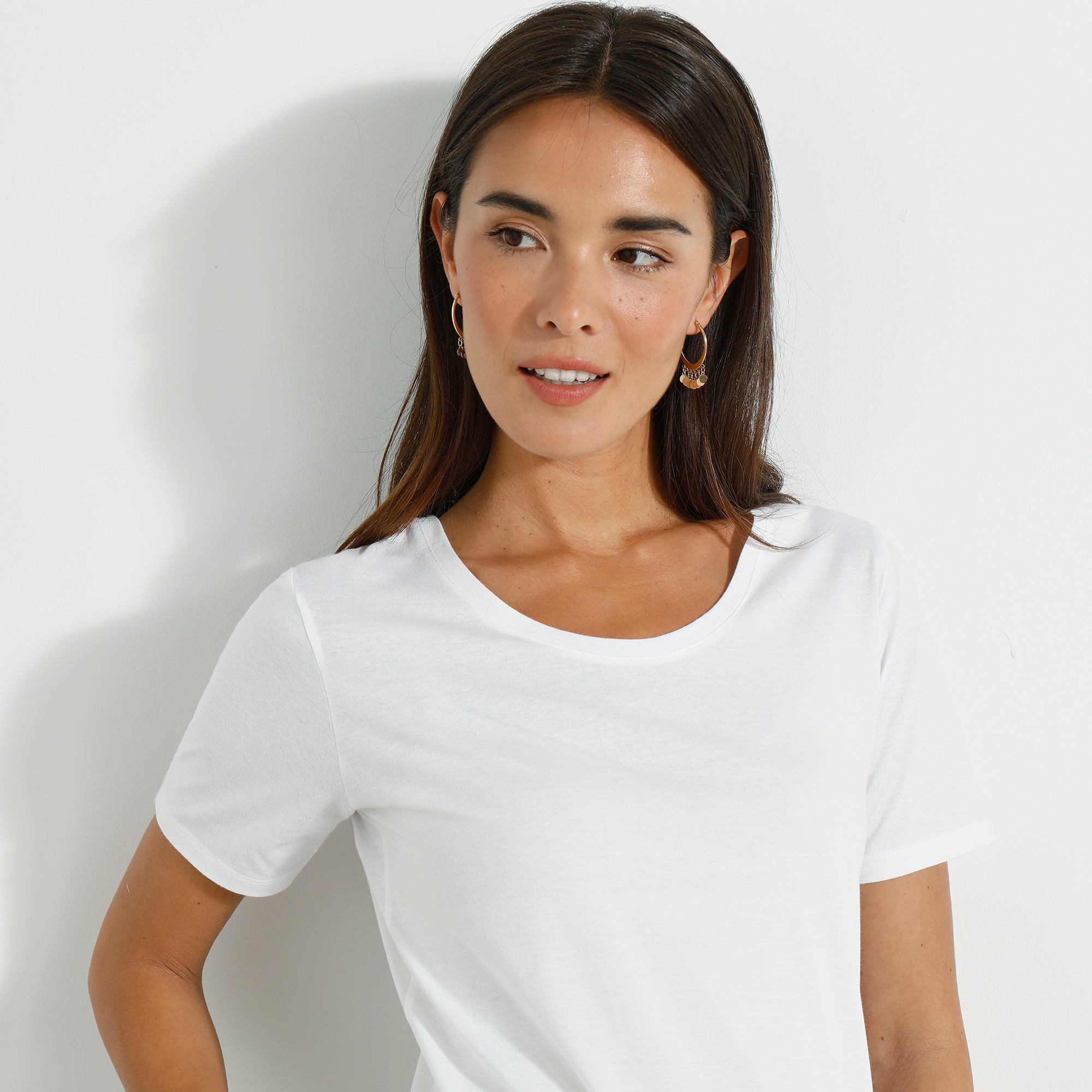 Tee shirt cheap blanche porte