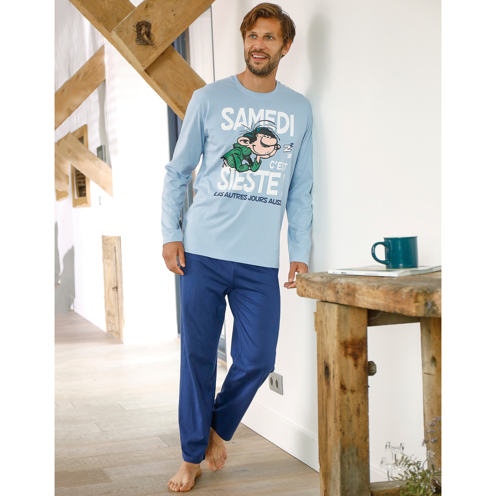 Blancheporte pyjama homme grande taille discount