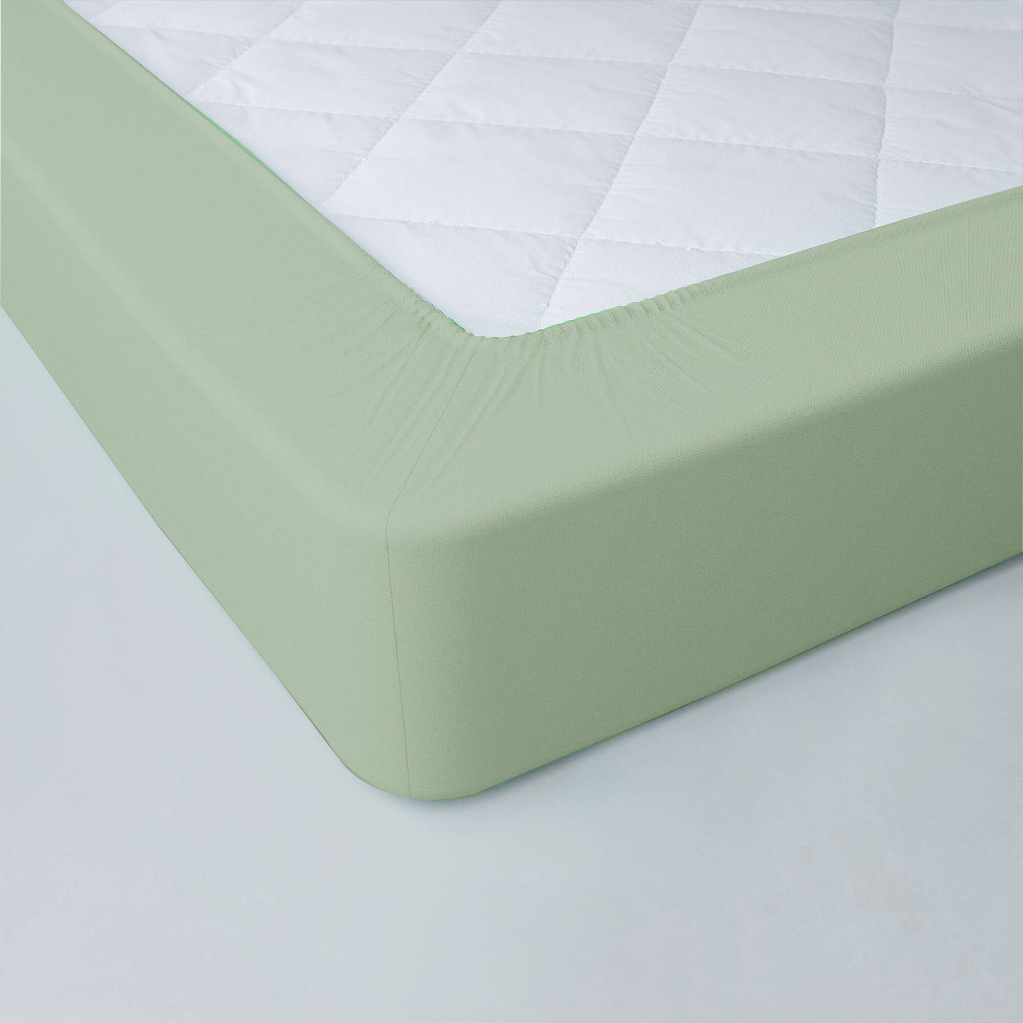 Drap-housse uni jersey bonnet 40 cm - Blancheporte