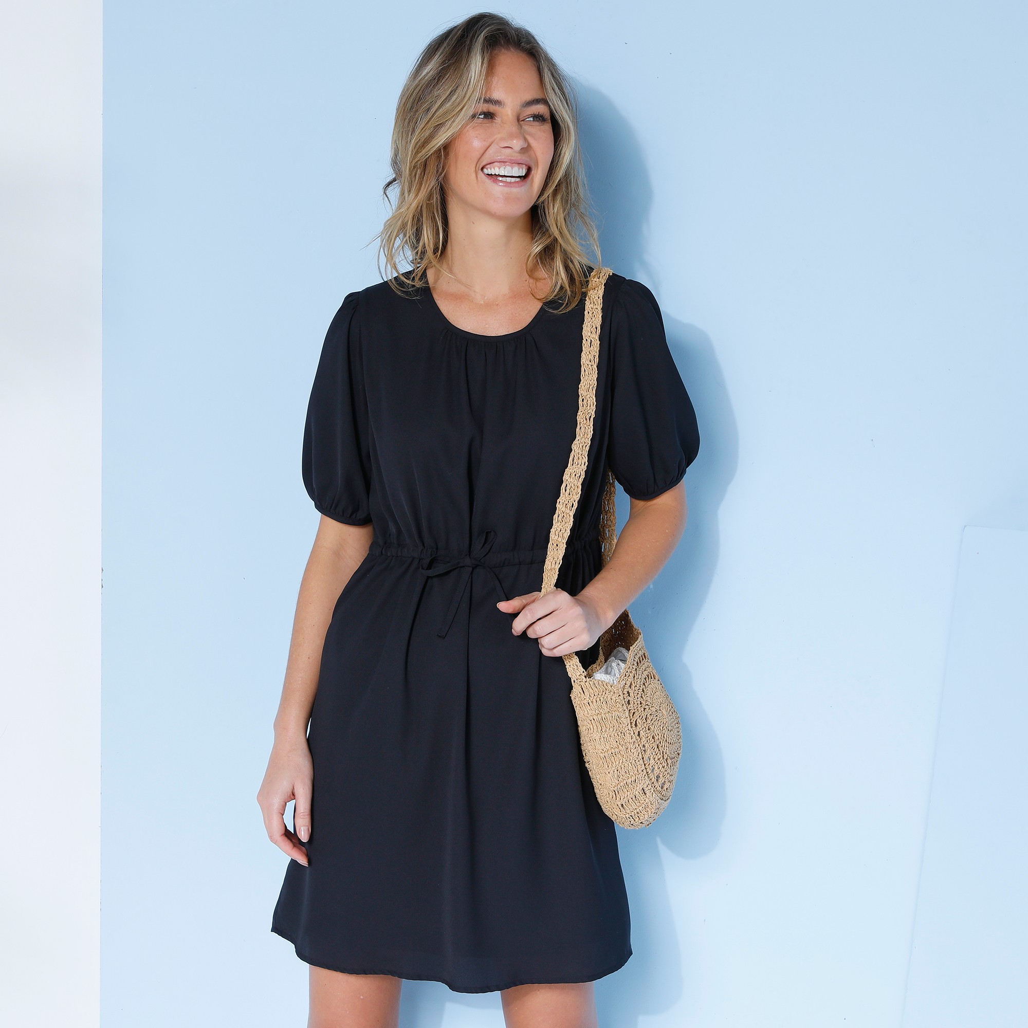 Robe Housse Unie, Crêpe Recyclé(**) - Blancheporte