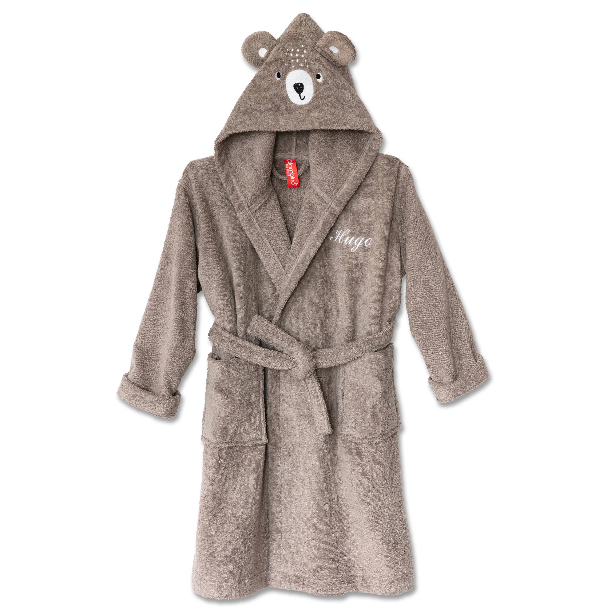 Peignoir Enfant Fille Garçon Nouveauté Mignon Chat Peignoirs De Bain Fille Personnalisé Flanelle Robe De Chambre Animal Doux Court Unisexe À Capuche Toison Doux Animaux Loungewear (Blue, 3-4 Years