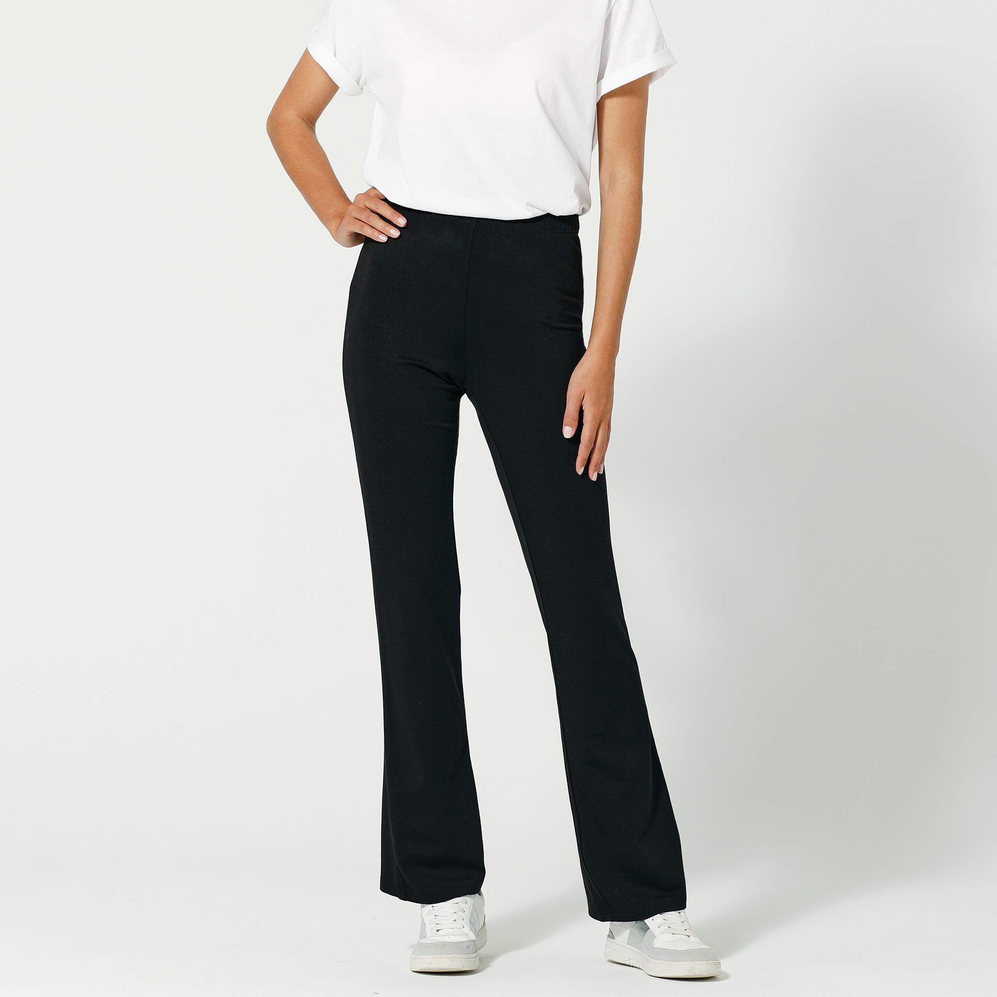 Legging Trompette Maille Jersey - Blancheporte