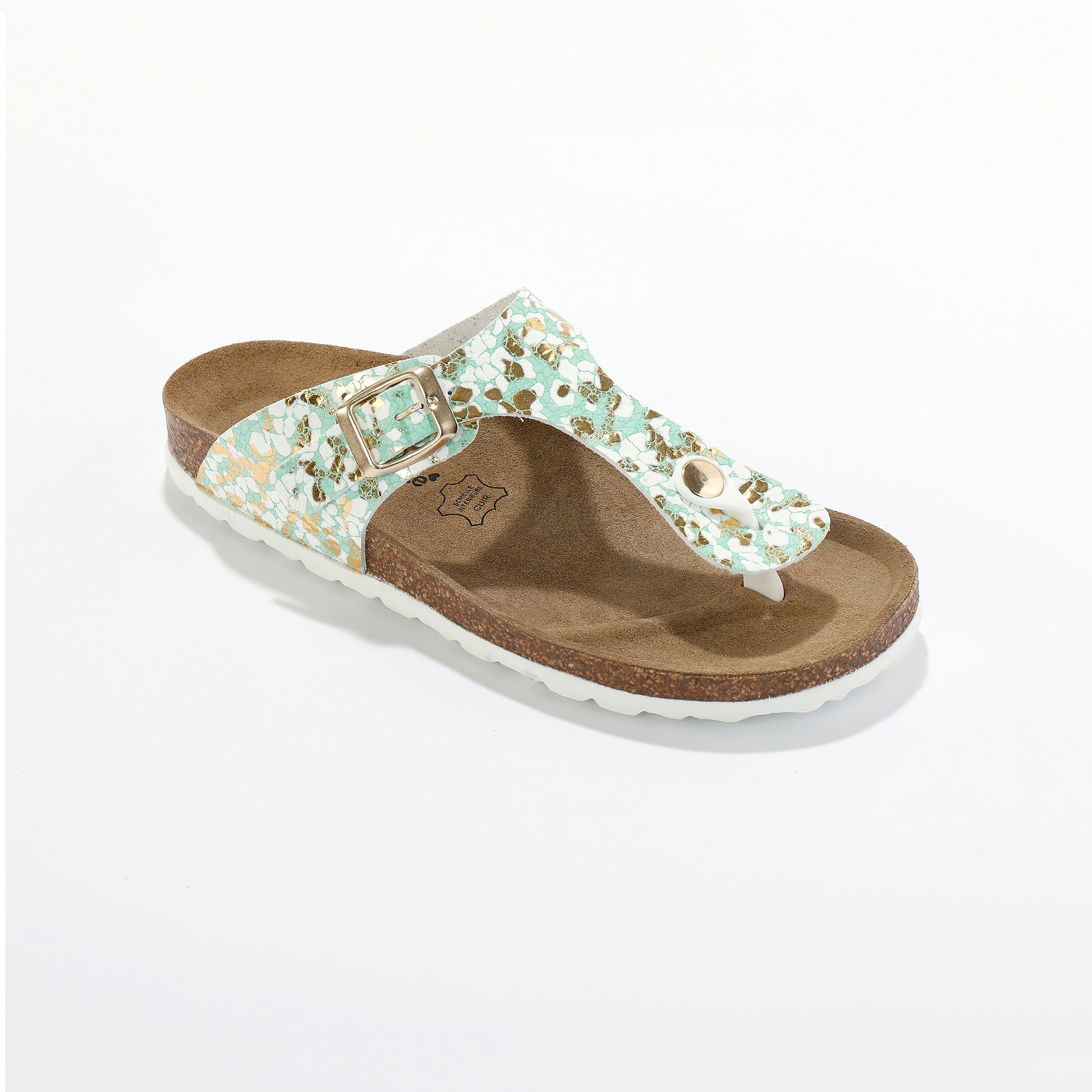 Sandales Entredoigt Imprimées - Blancheporte