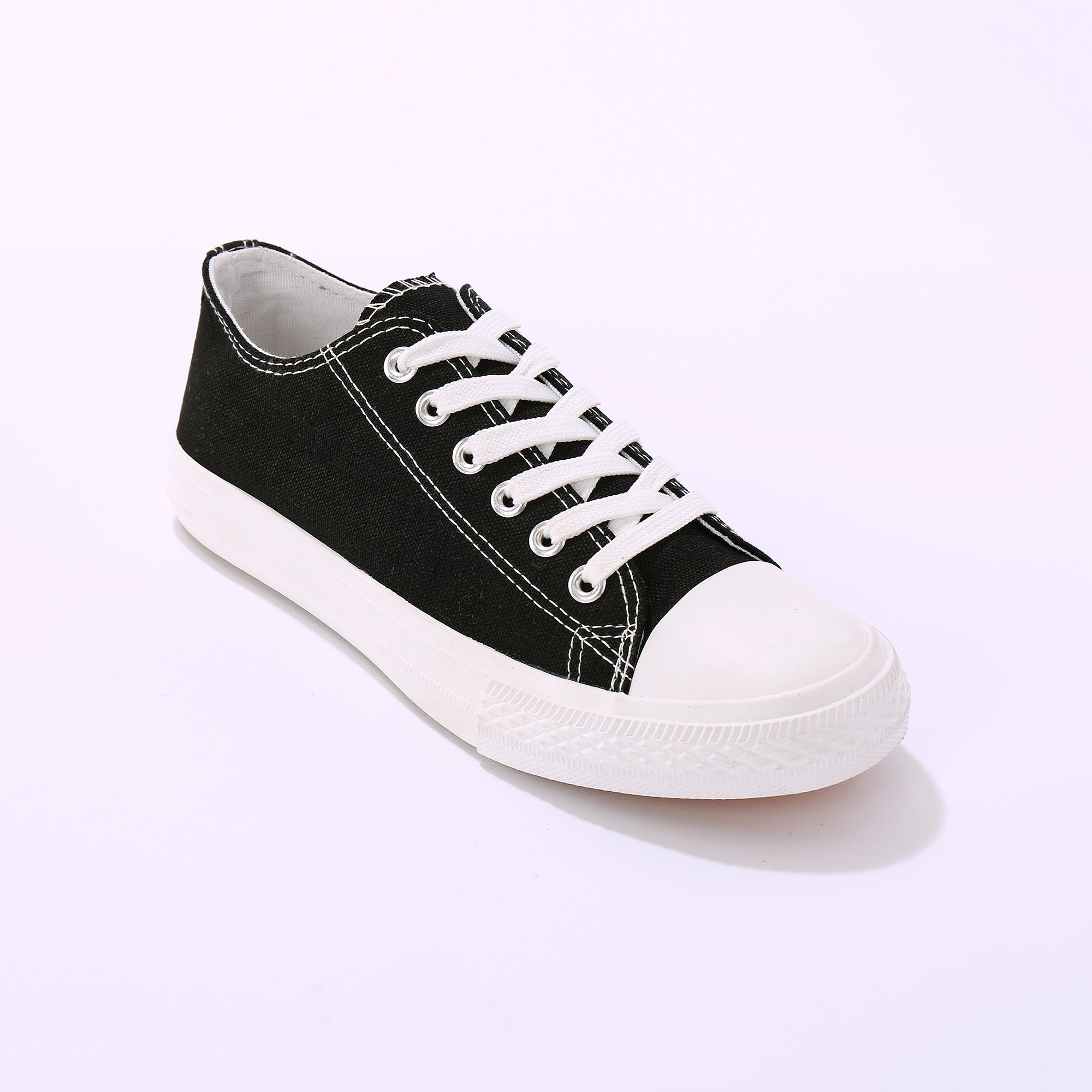 Tennis En Toile À Lacets - Blancheporte