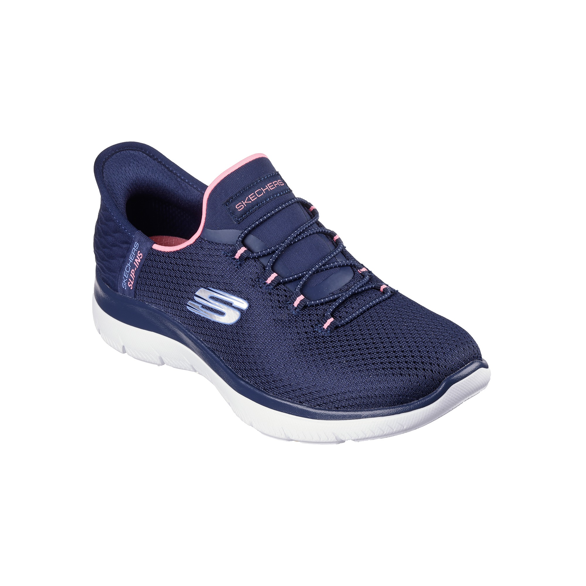 Baskets à lacets extensibles SUMMITS DIAM - 41 - Bleu - Skechers