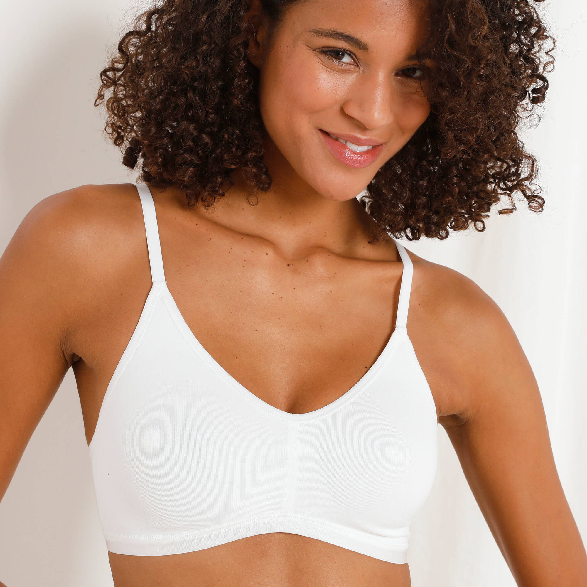 Soutien-gorge  Go Daily  Coton coton stretch - sans armatures - Blancheporte 24 €