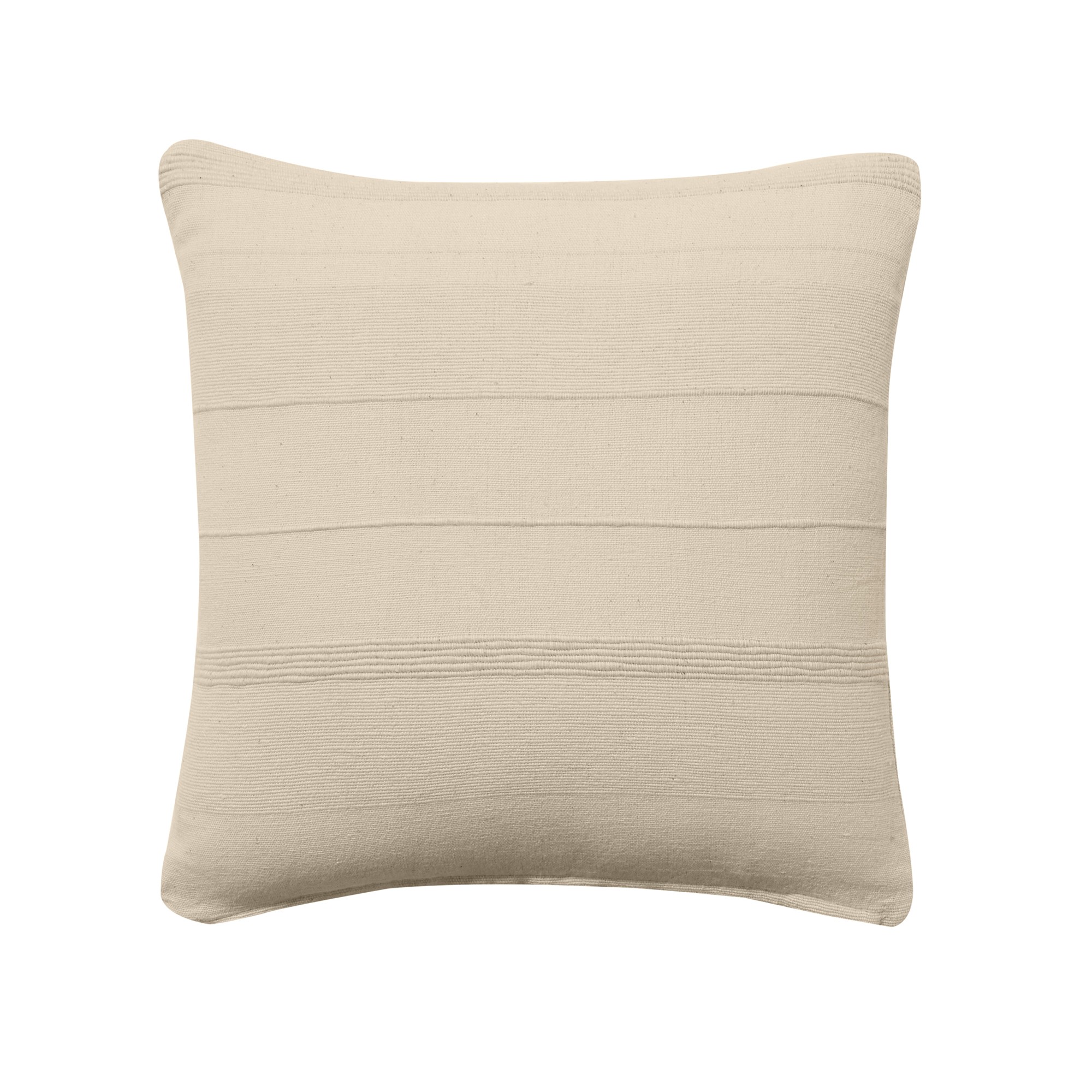 Housse Coussin Unie Coton Tissage Artisanal - Blancheporte