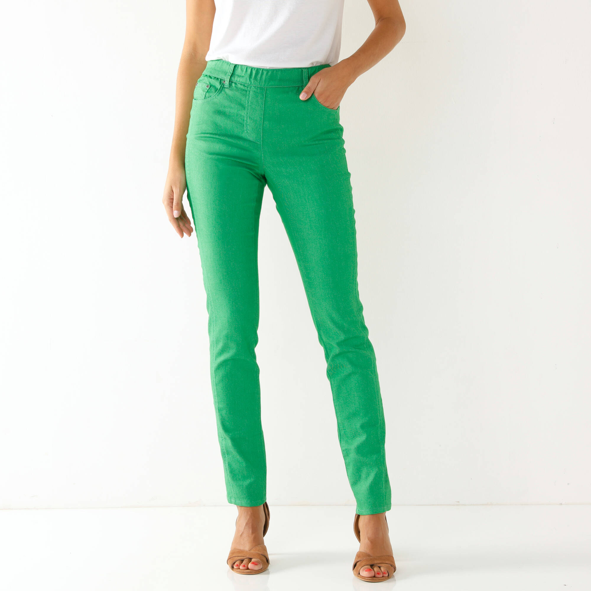 Pantalon Stretch Coutures Affinantes - Blancheporte