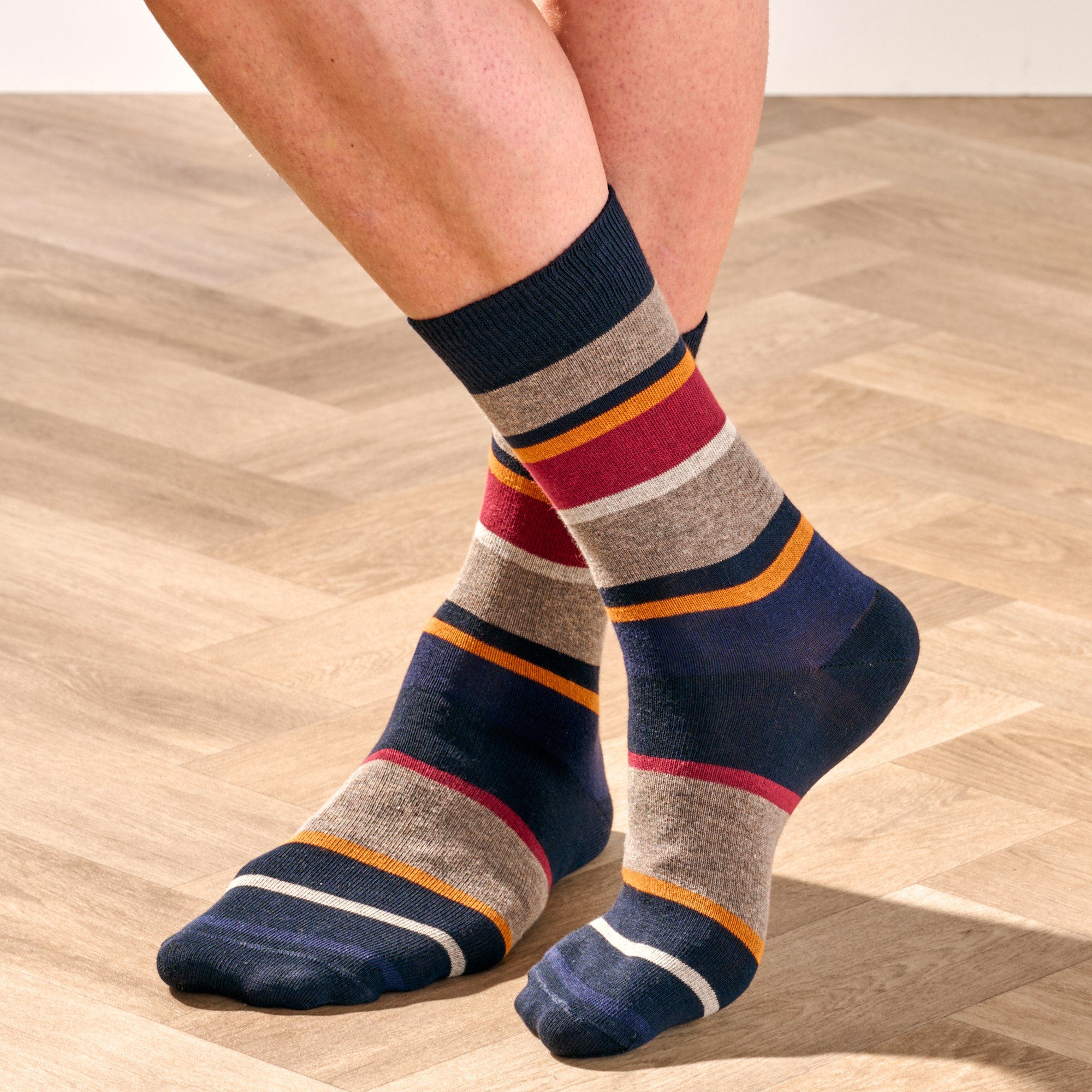 Chaussettes Rayées - Lot De 3 Paires - Blancheporte