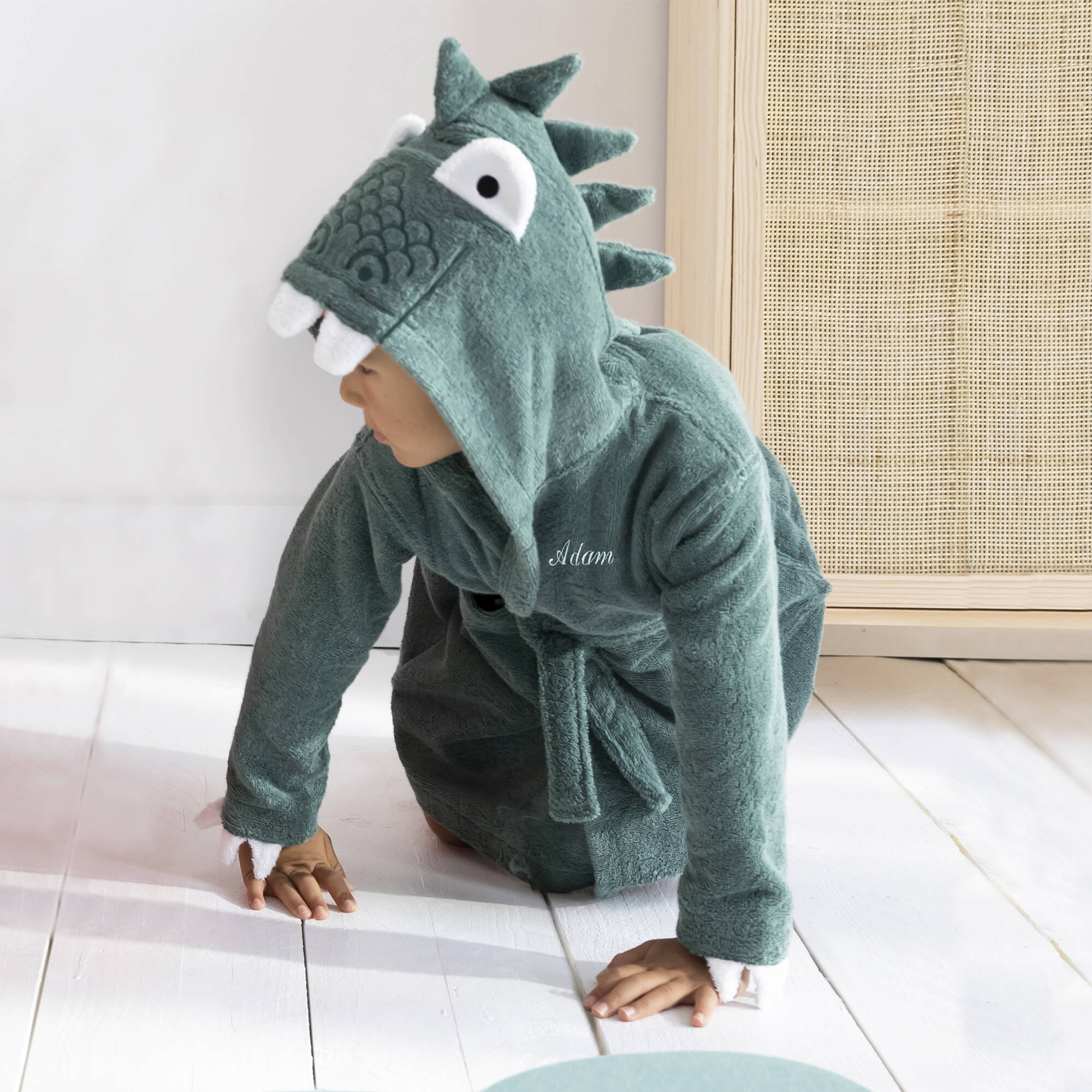Peignoir dinosaure clearance
