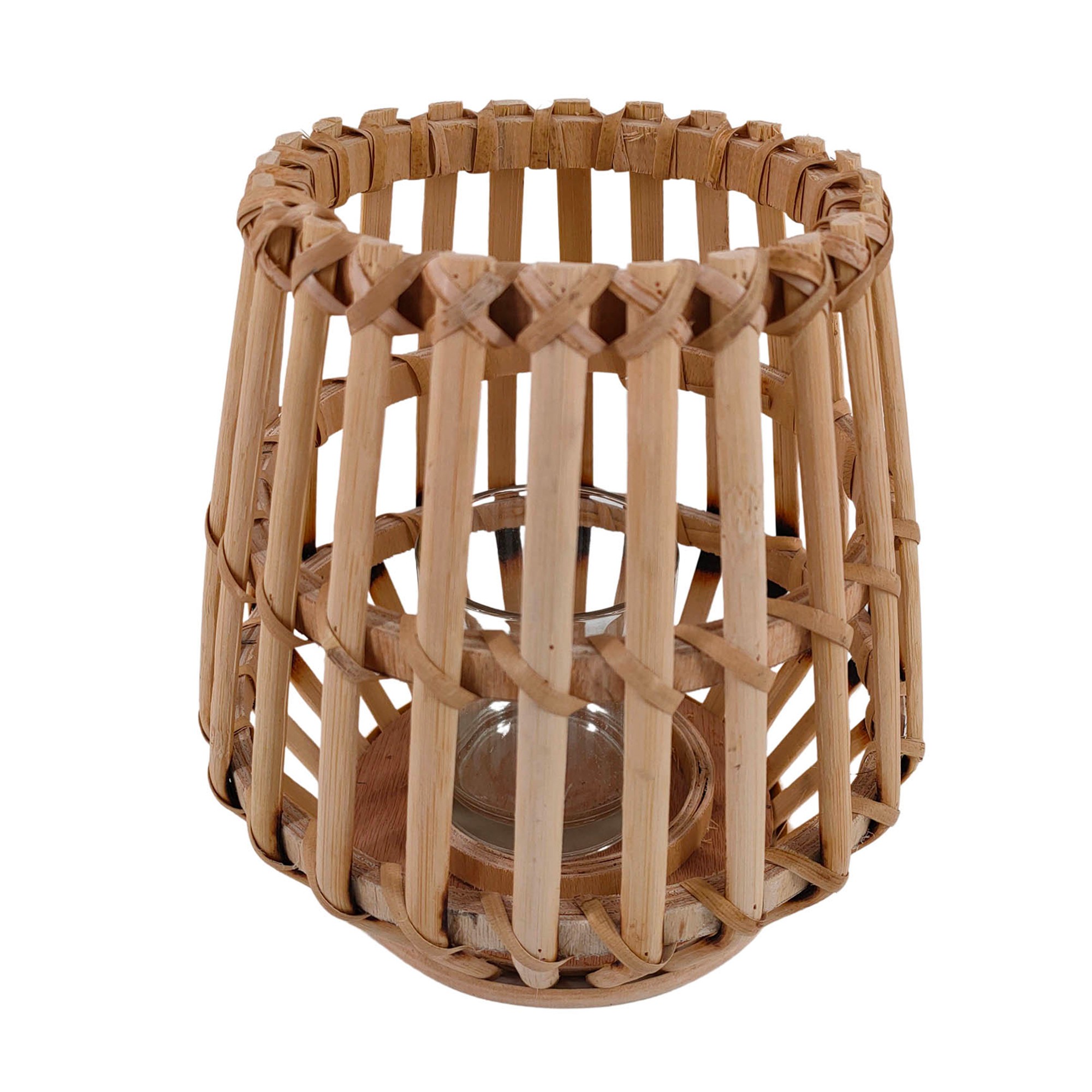 Lanterne Photophore En Bambou - Blancheporte