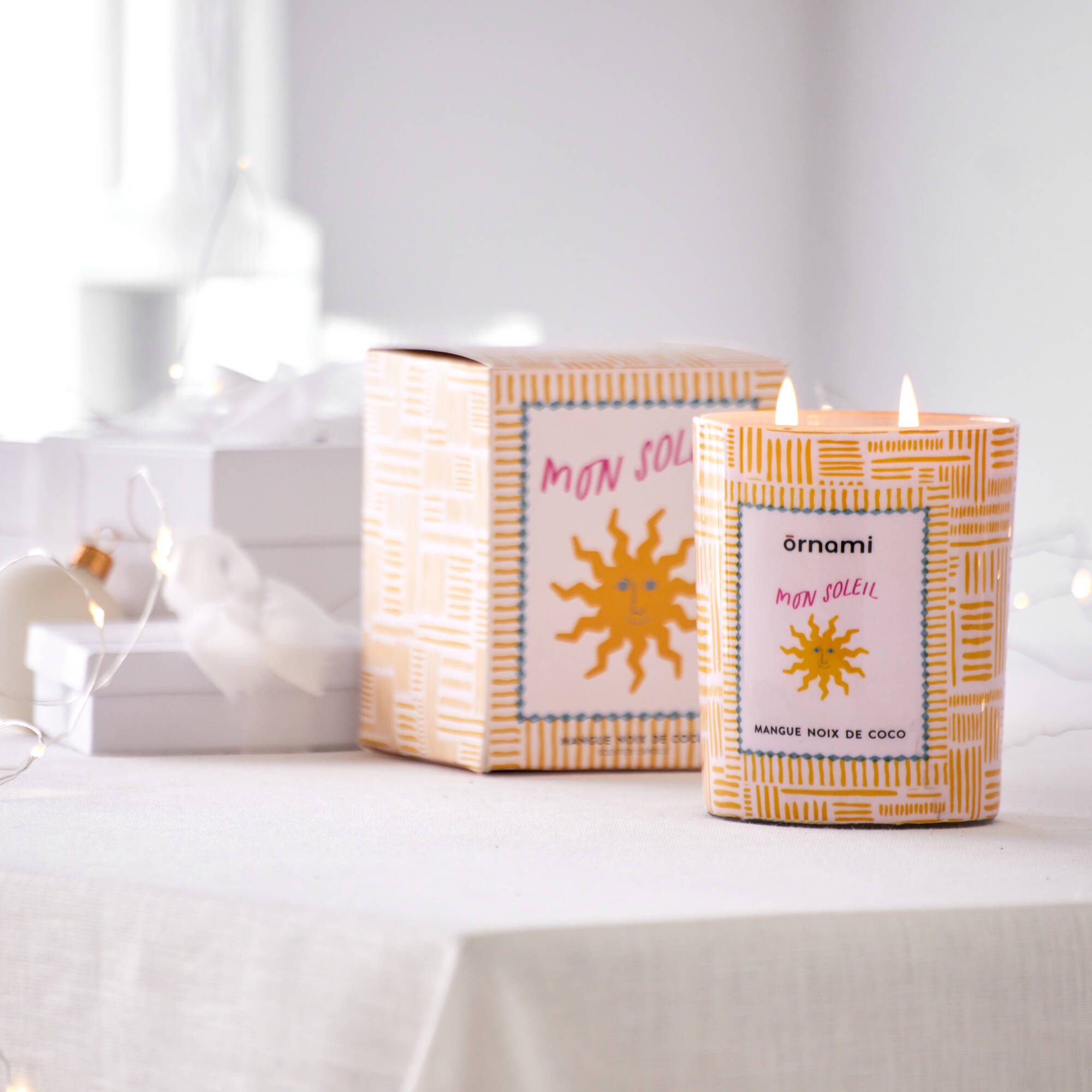 Bougie parfumée ''Mon soleil'' - Blancheporte