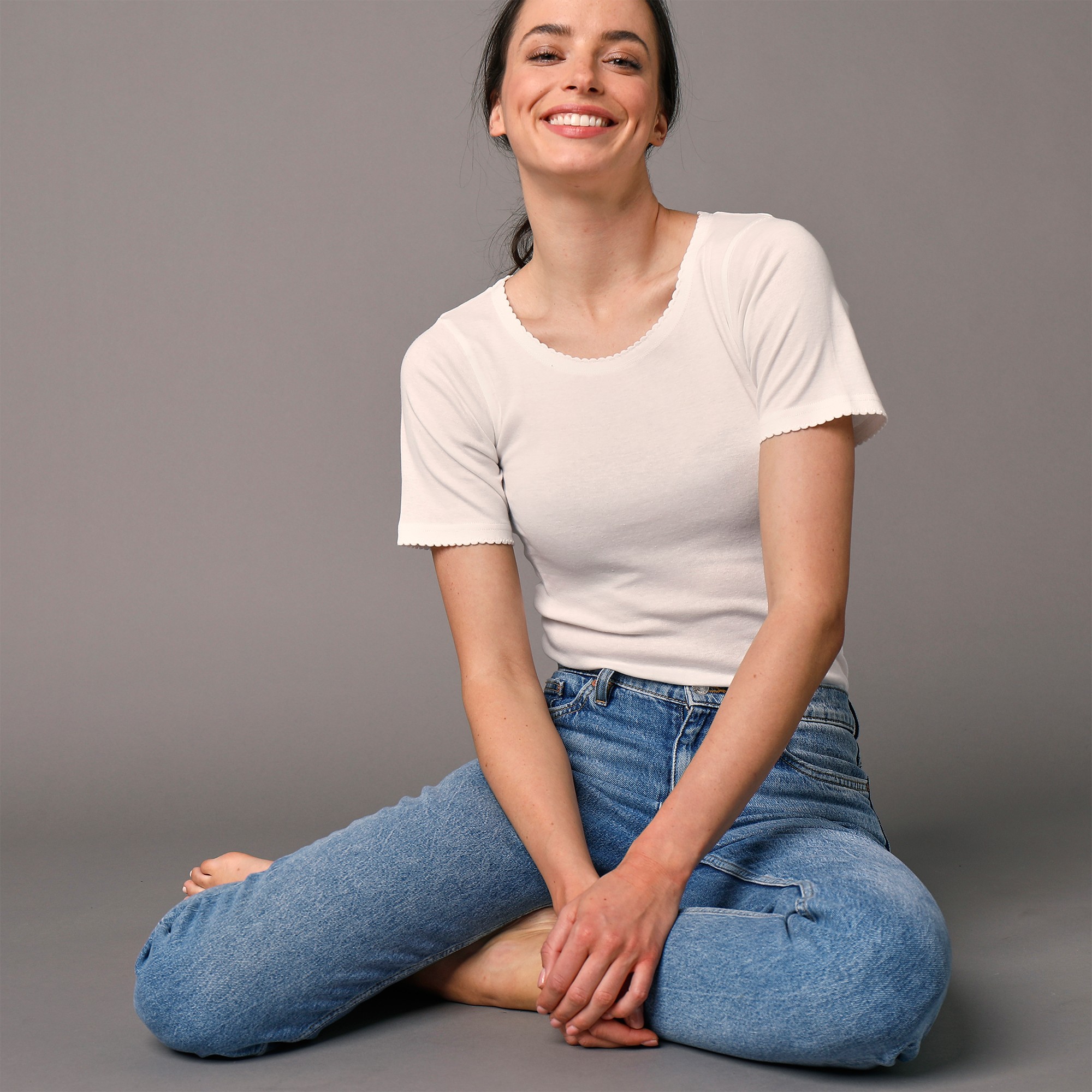 Tee-shirt Manches Courtes - Lot De 2 - Blancheporte