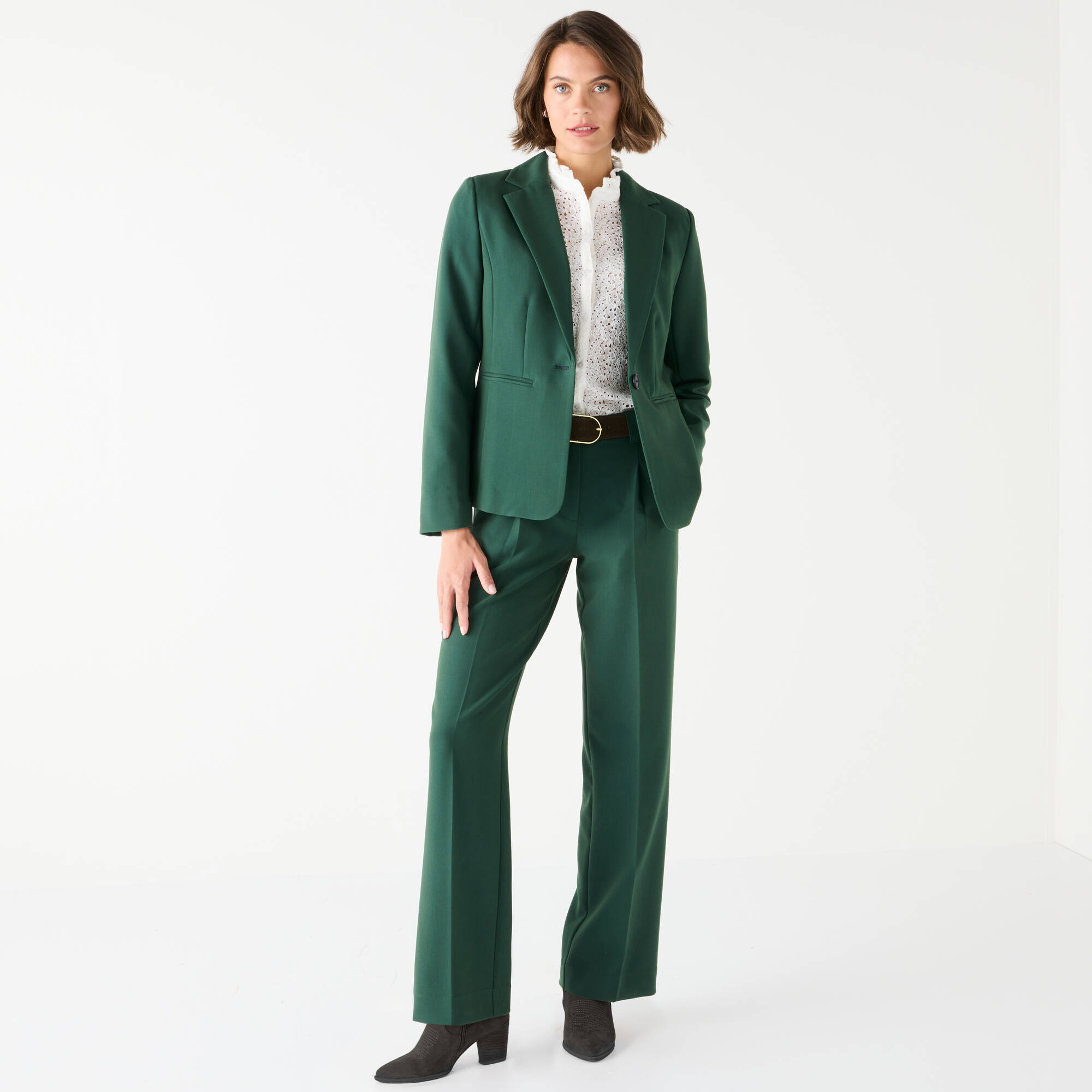 Veste blazer fluide manches longues - Blancheporte 42 €
