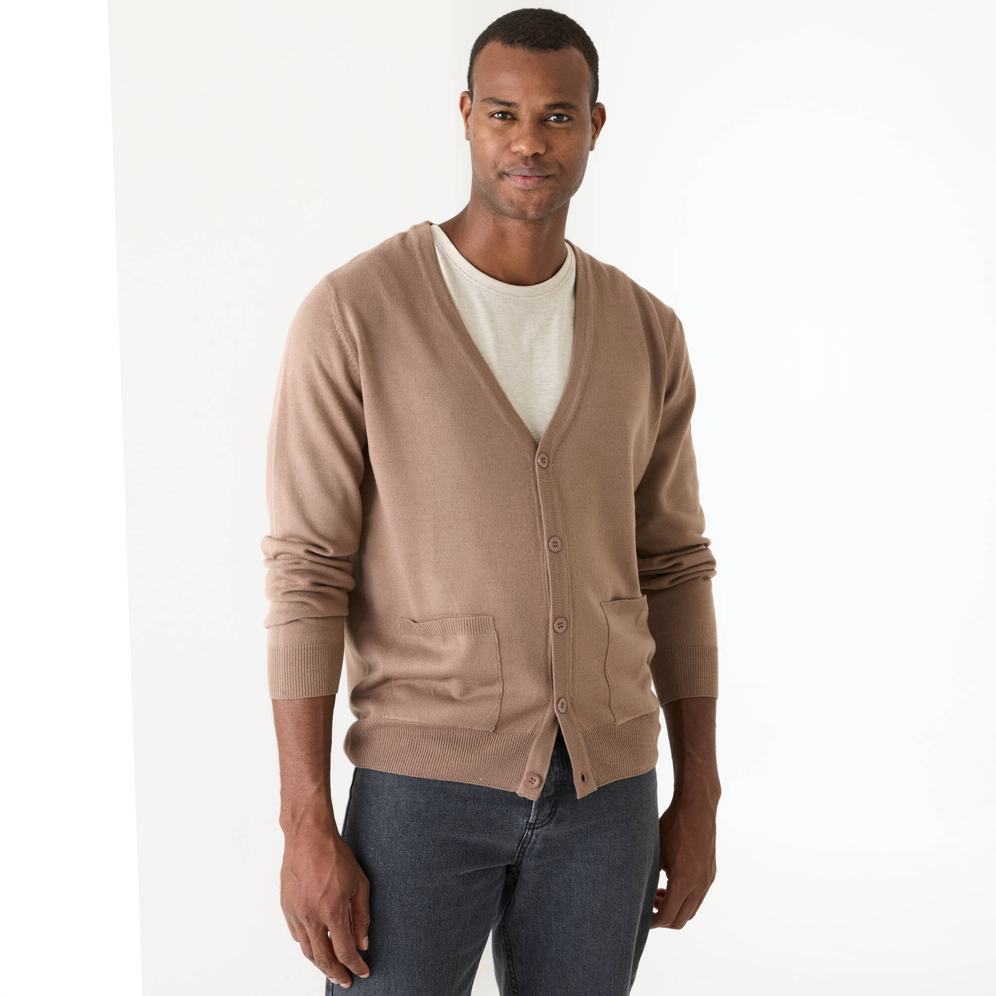 Gilet boutonn manches longues - Blancheporte 33$