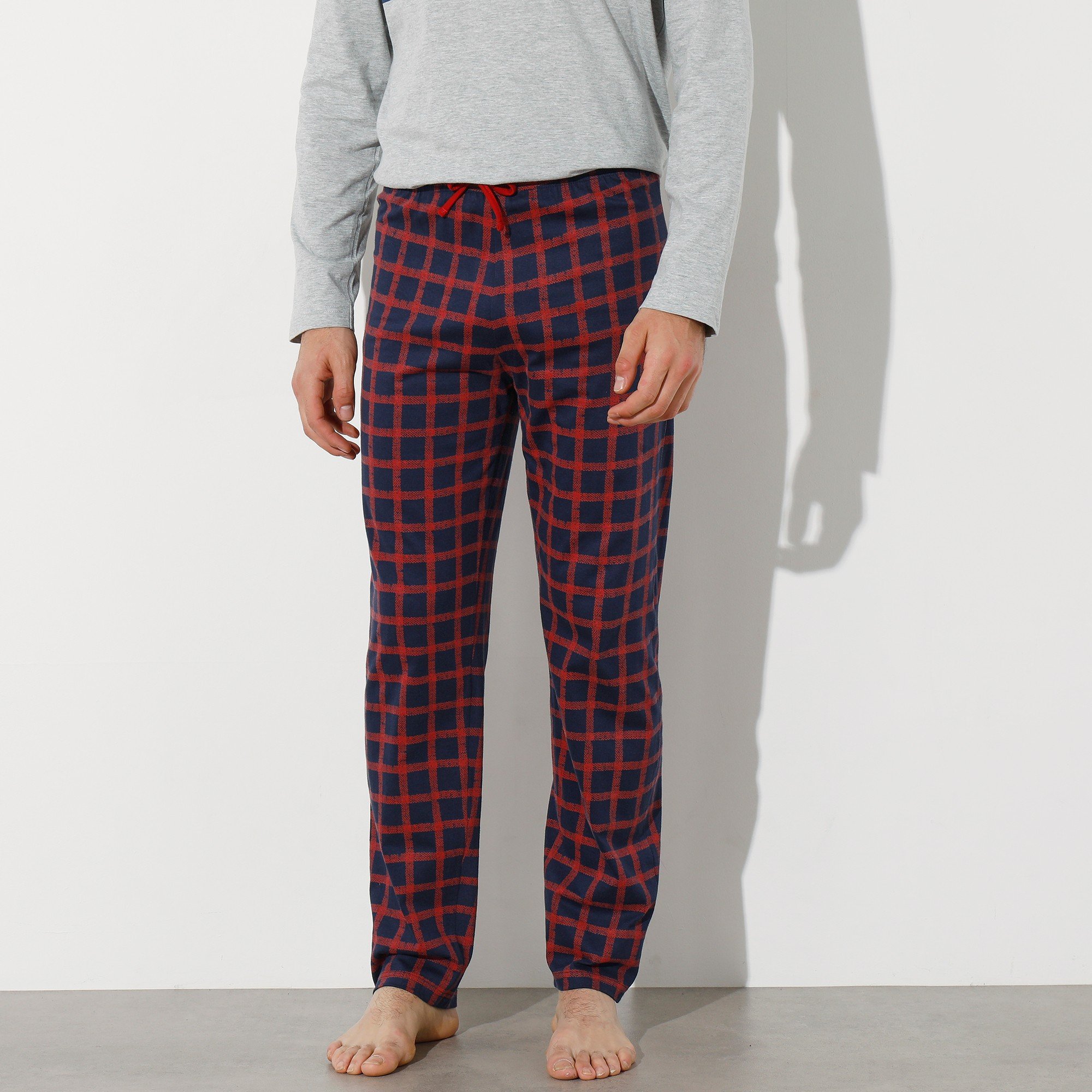 Pantalon Pyjama Imprimé Carreaux - Blancheporte