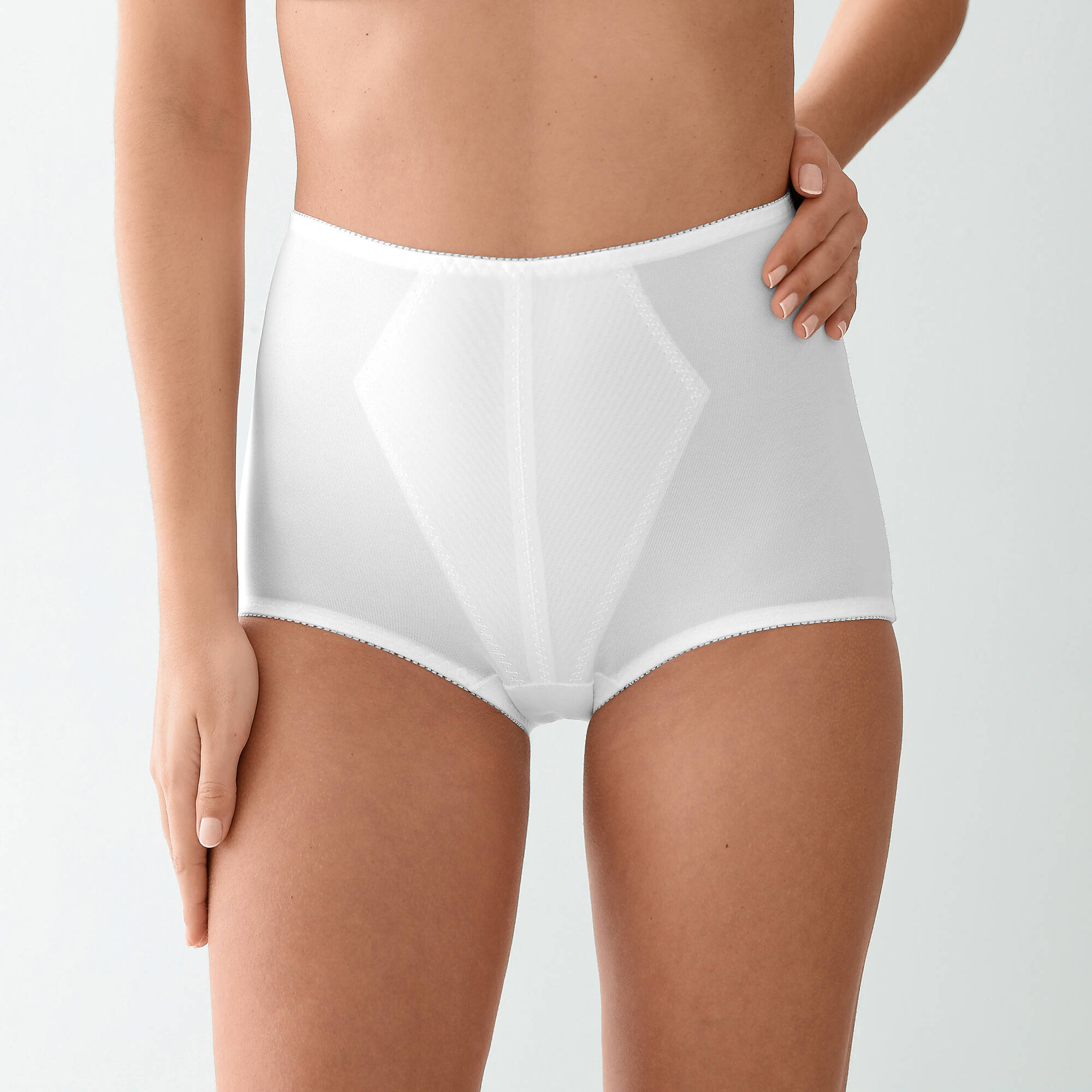 Gaine maintien intense - lot de 2 - Blancheporte Blanc Unisex