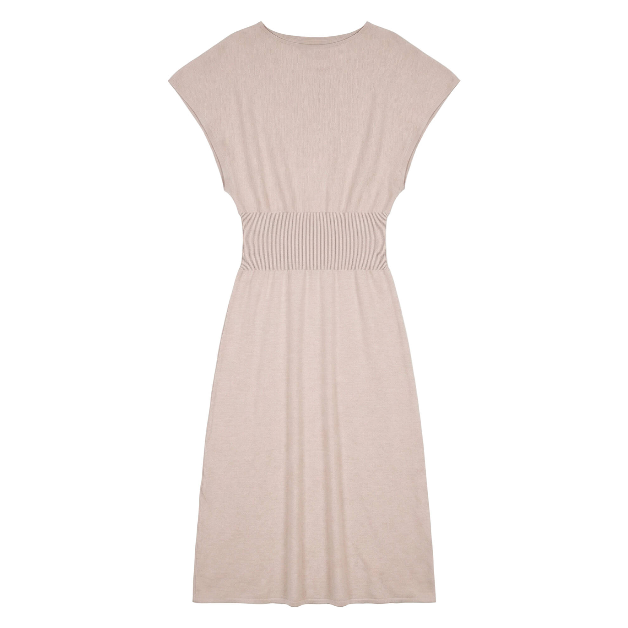 Robe pull longue manches coudes maille fine - Blancheporte 40$
