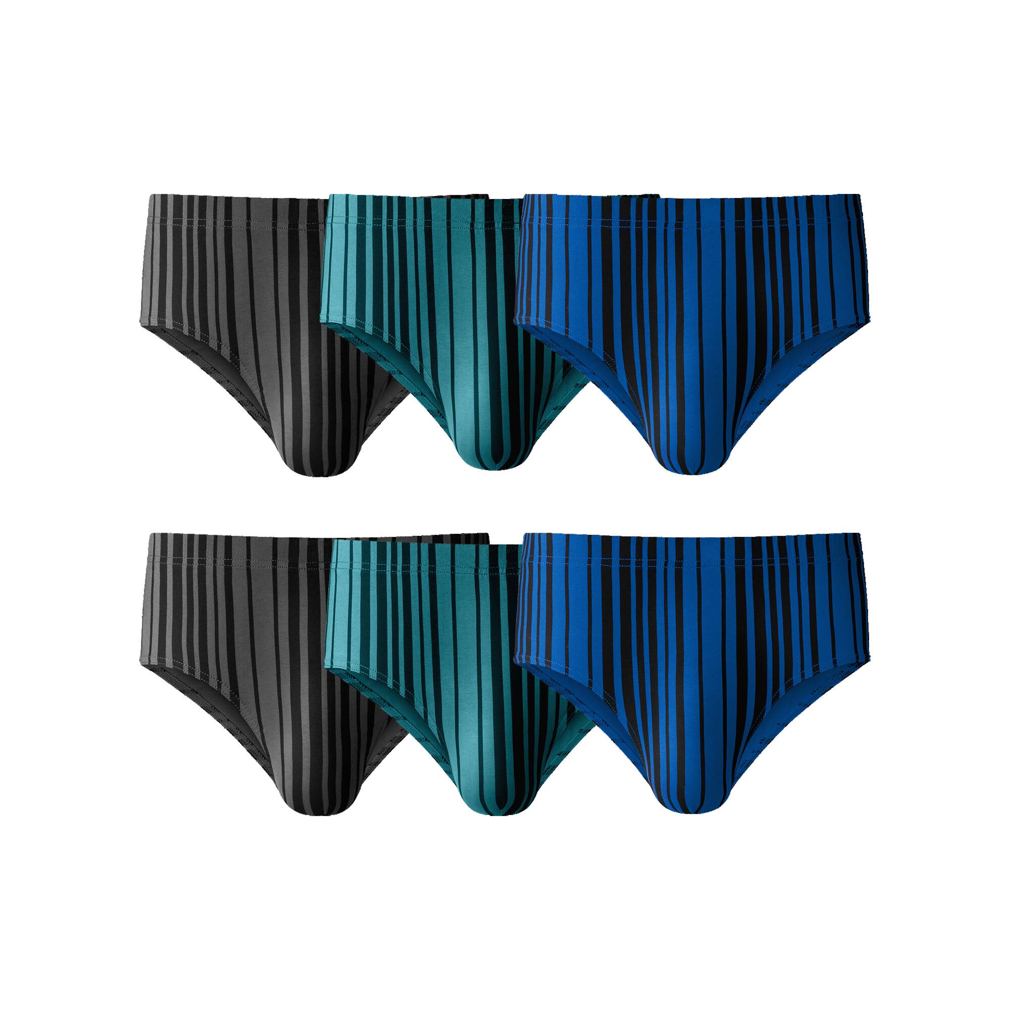 Slip ferm taille haute imprim - lot de 6 - Blancheporte 27 €