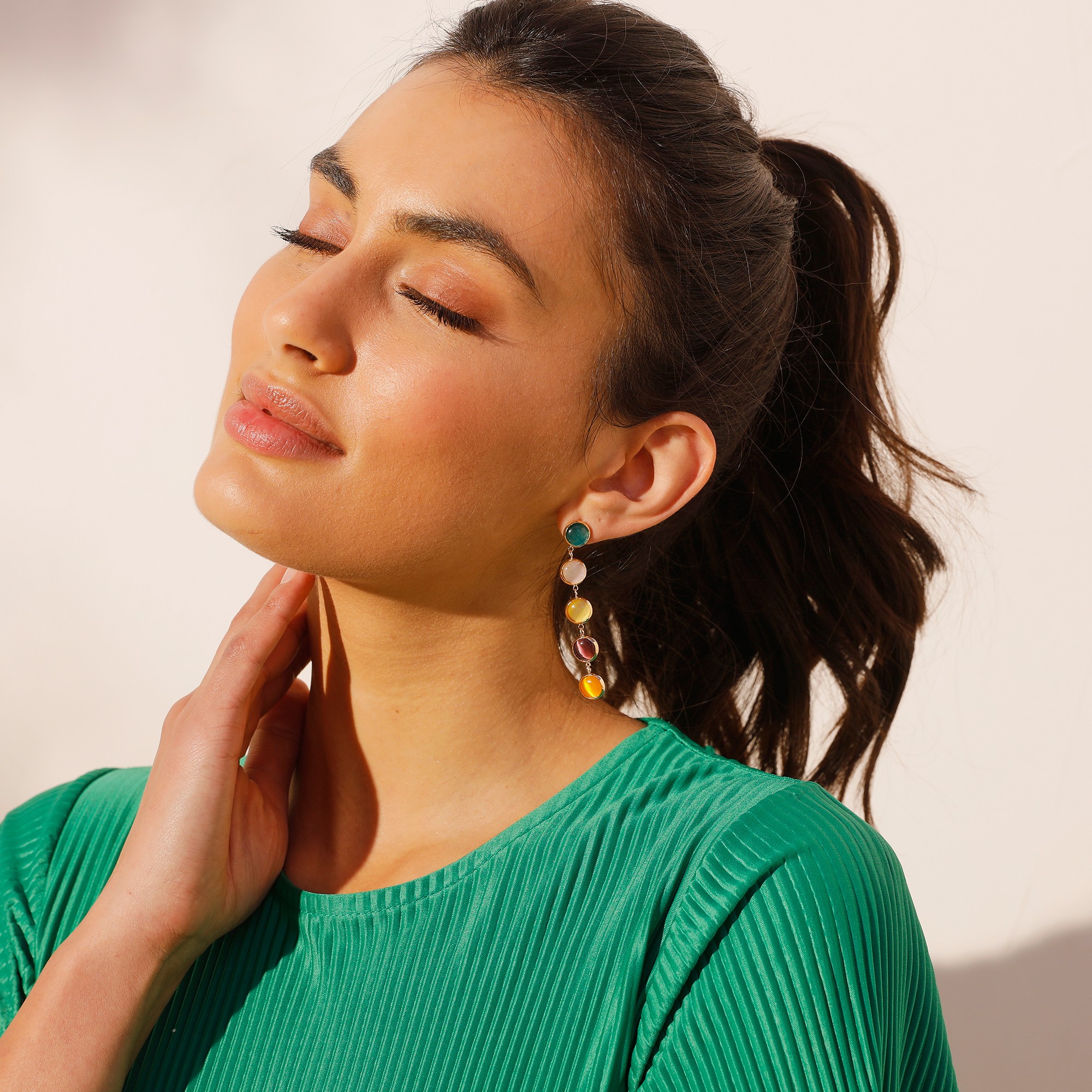 Boucles D’oreilles Pendantes Multicolores - Blancheporte