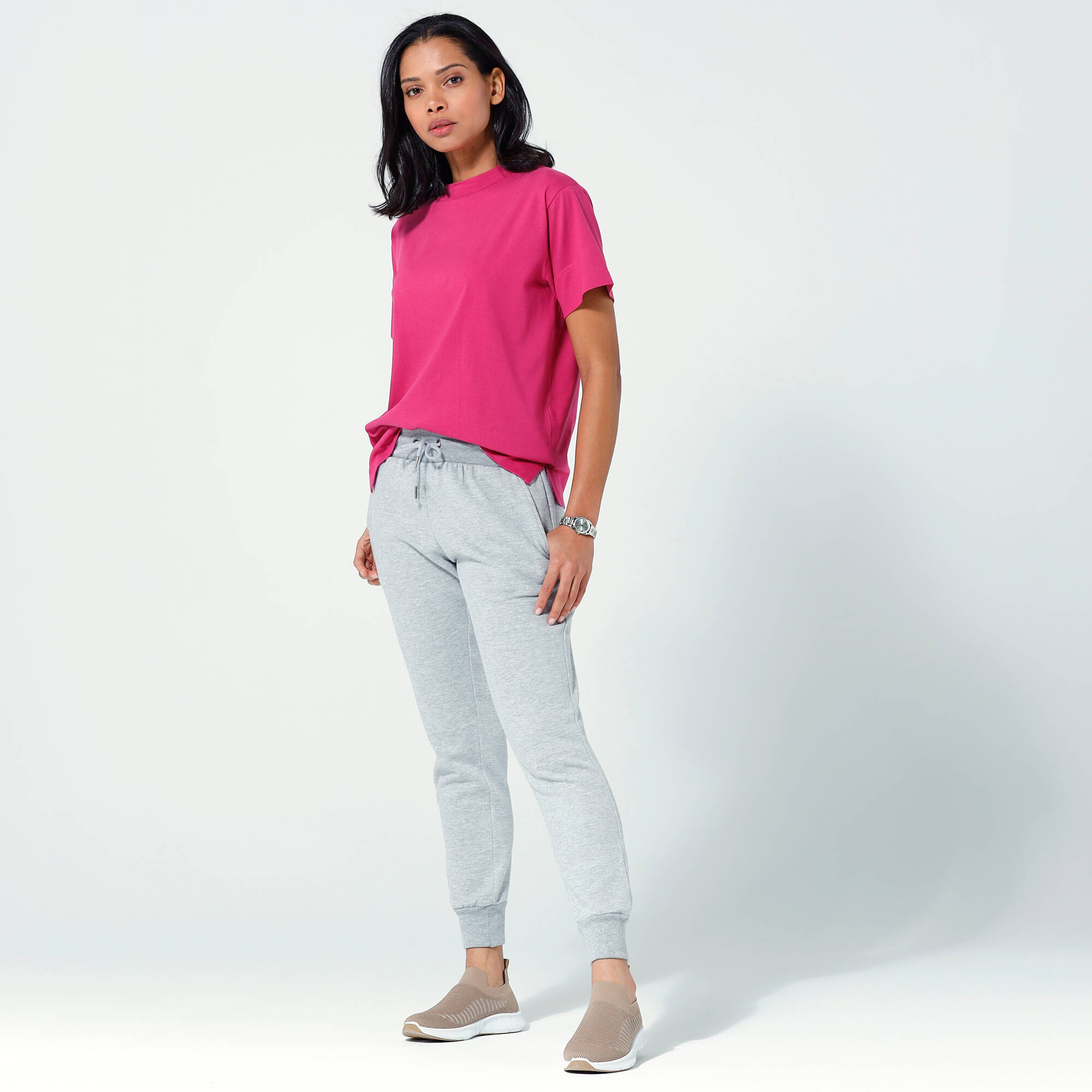 Pantalon jogging en molleton gratt - Blancheporte 26$