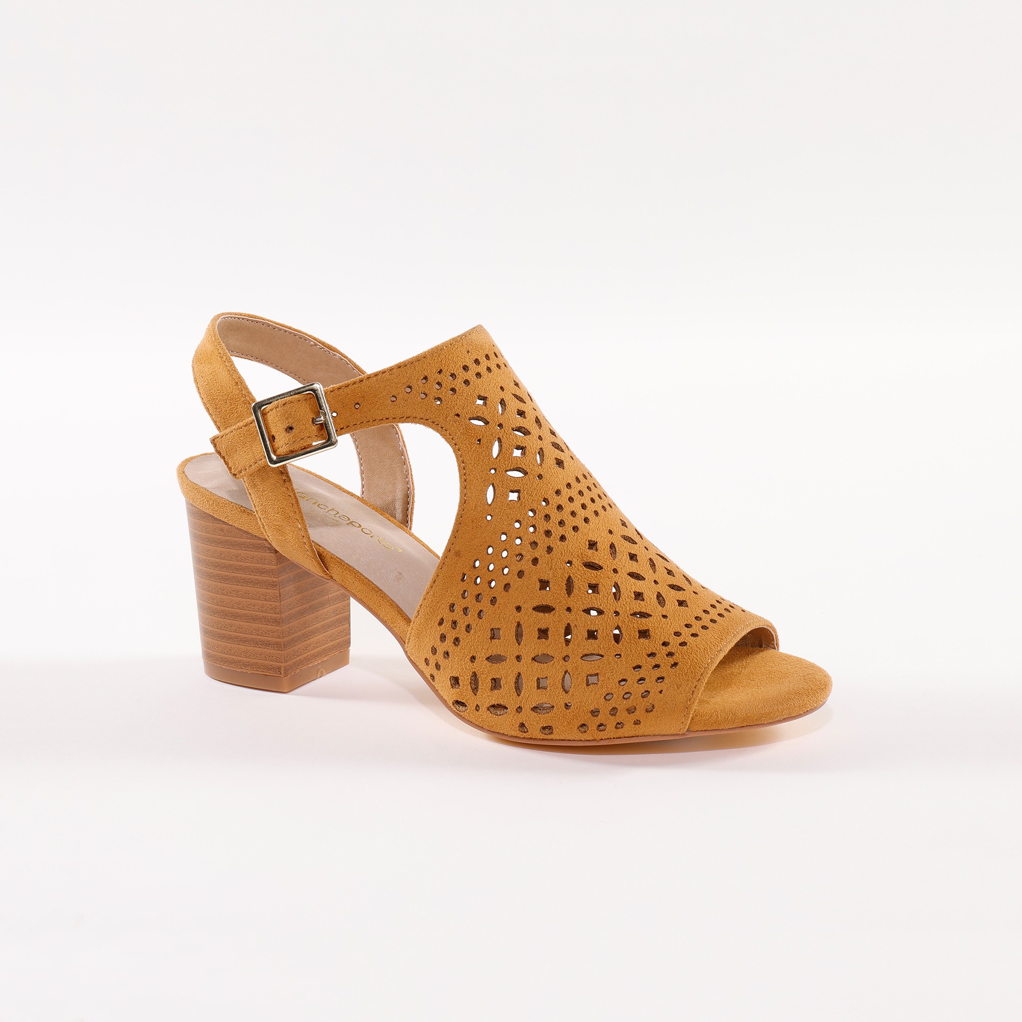 Sandales Dessus Ajouré Bouts Ouverts - Blancheporte