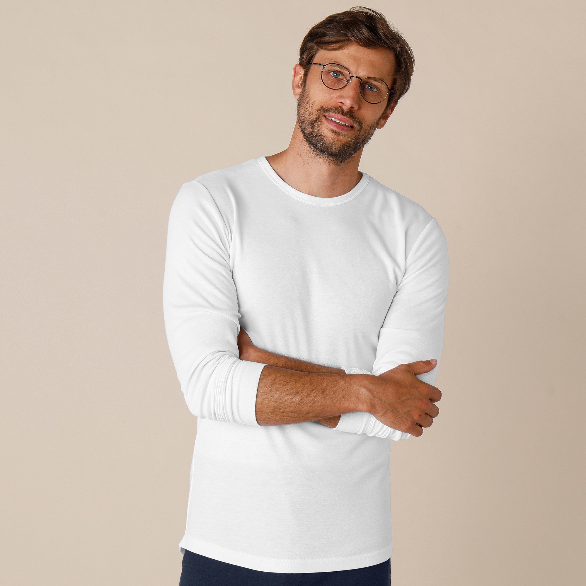 t shirt manche longue polyester