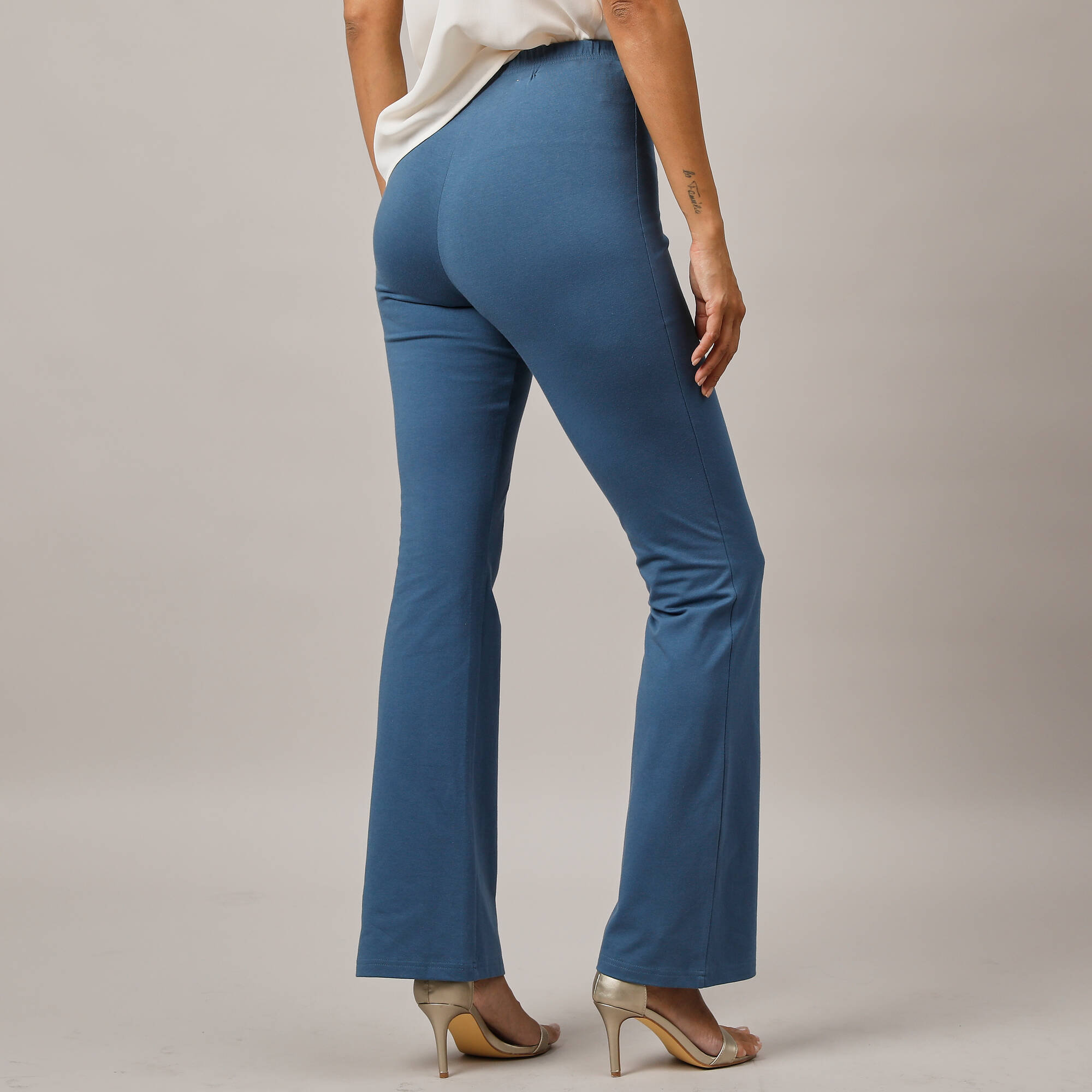 Legging bootcut uni taille lastique - Blancheporte 26 €