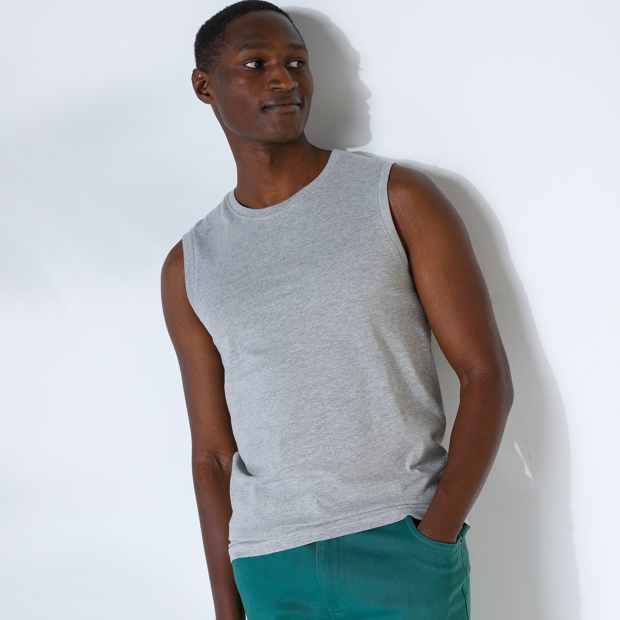 T-shirt Col Rond Sans Manches - Lot De 3 - Blancheporte