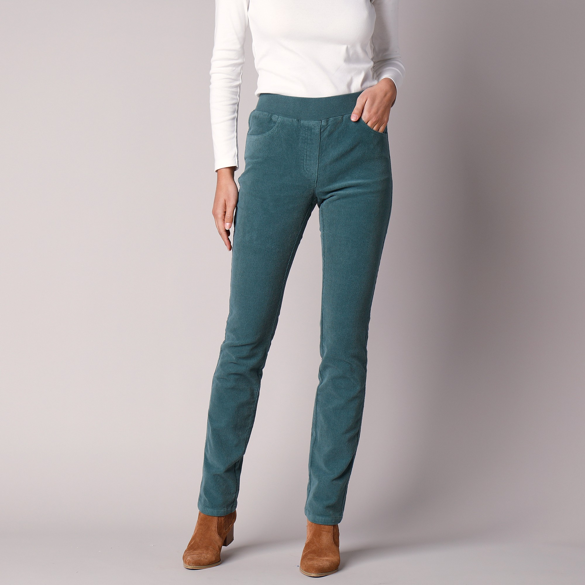 Blancheporte pantalon clearance velours femme