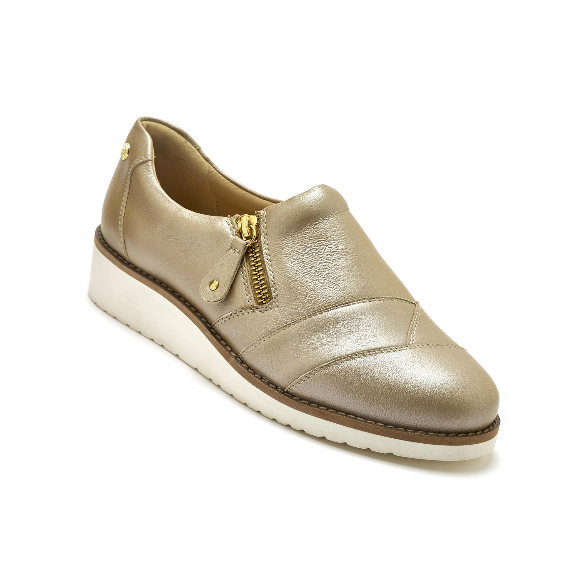 Sans-gêne zippée avec élastique PÉDICONFORT® - 41 - Or - Pédiconfort