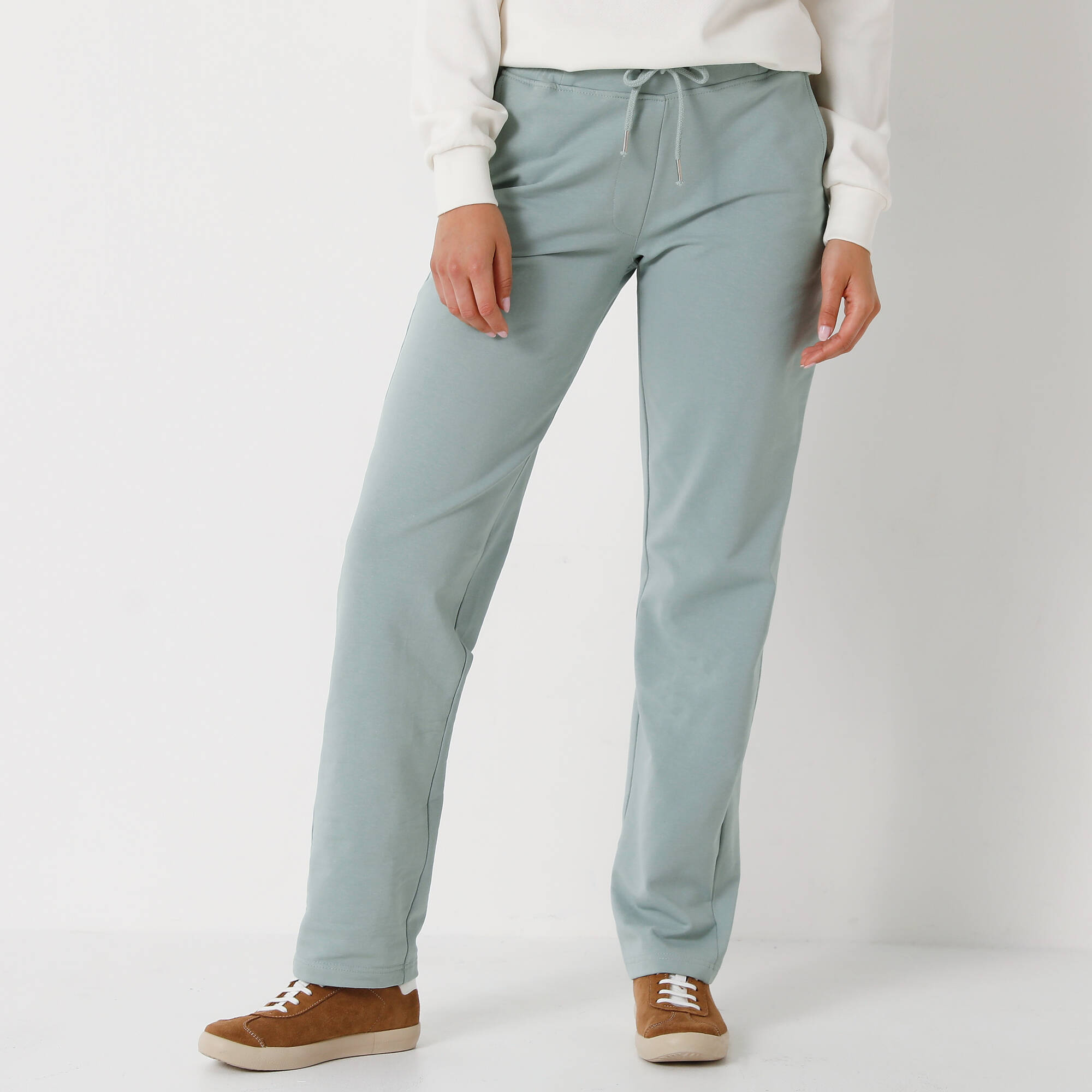 Pantalon jogpant ceinture élastiquée molleton  - Blancheporte