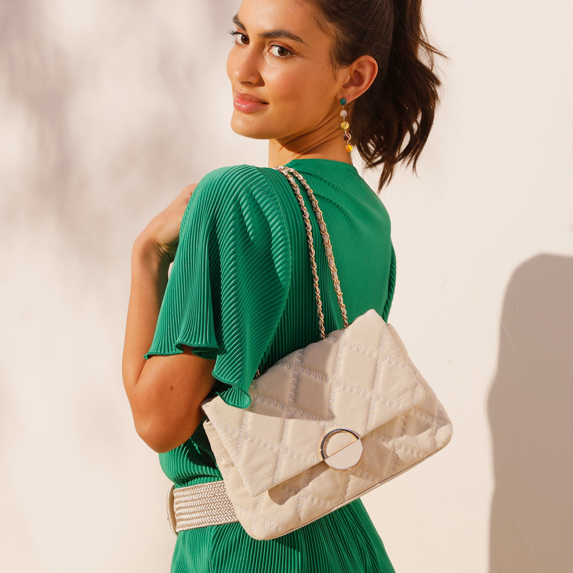 Blanche porte sac a main top