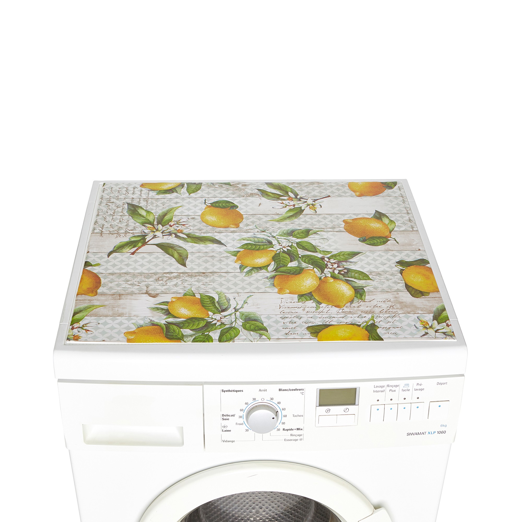 Tapis Protection Électroménager Motif Citrons - Blancheporte