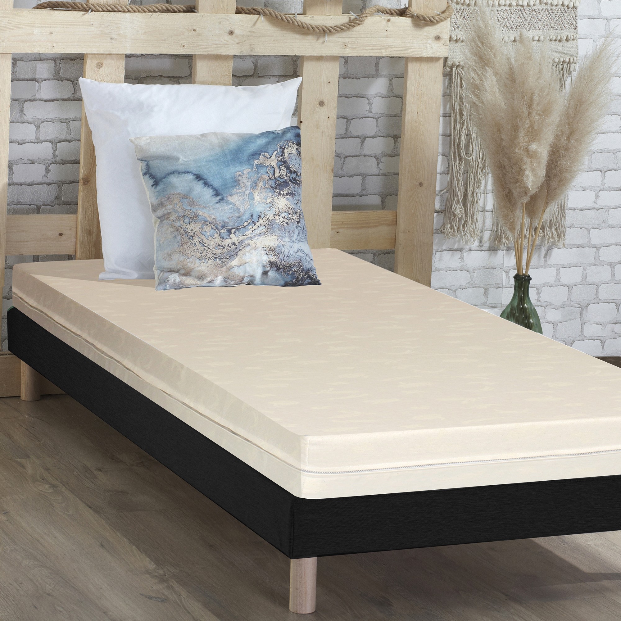 Matelas Mousse Déhoussable Qualité Hôtellerie - Blancheporte