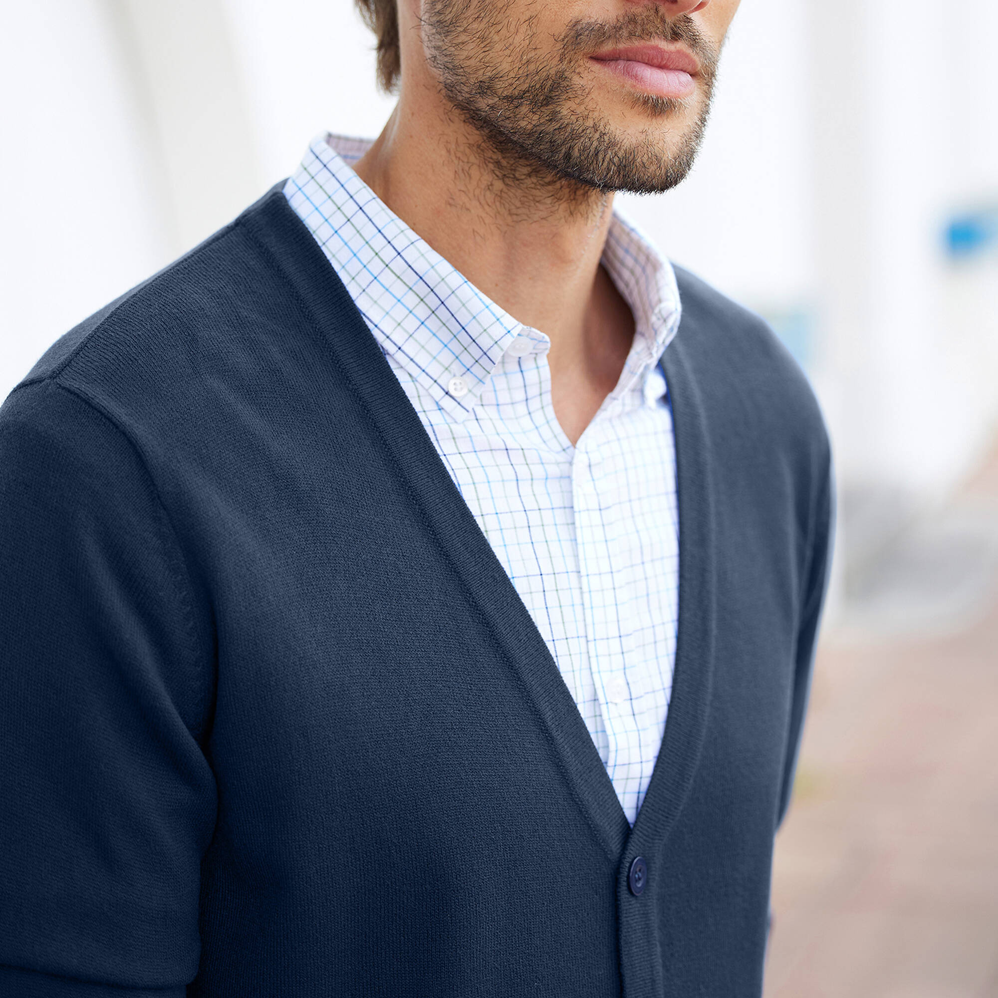 Gilet boutonn manches longues - Blancheporte 33$