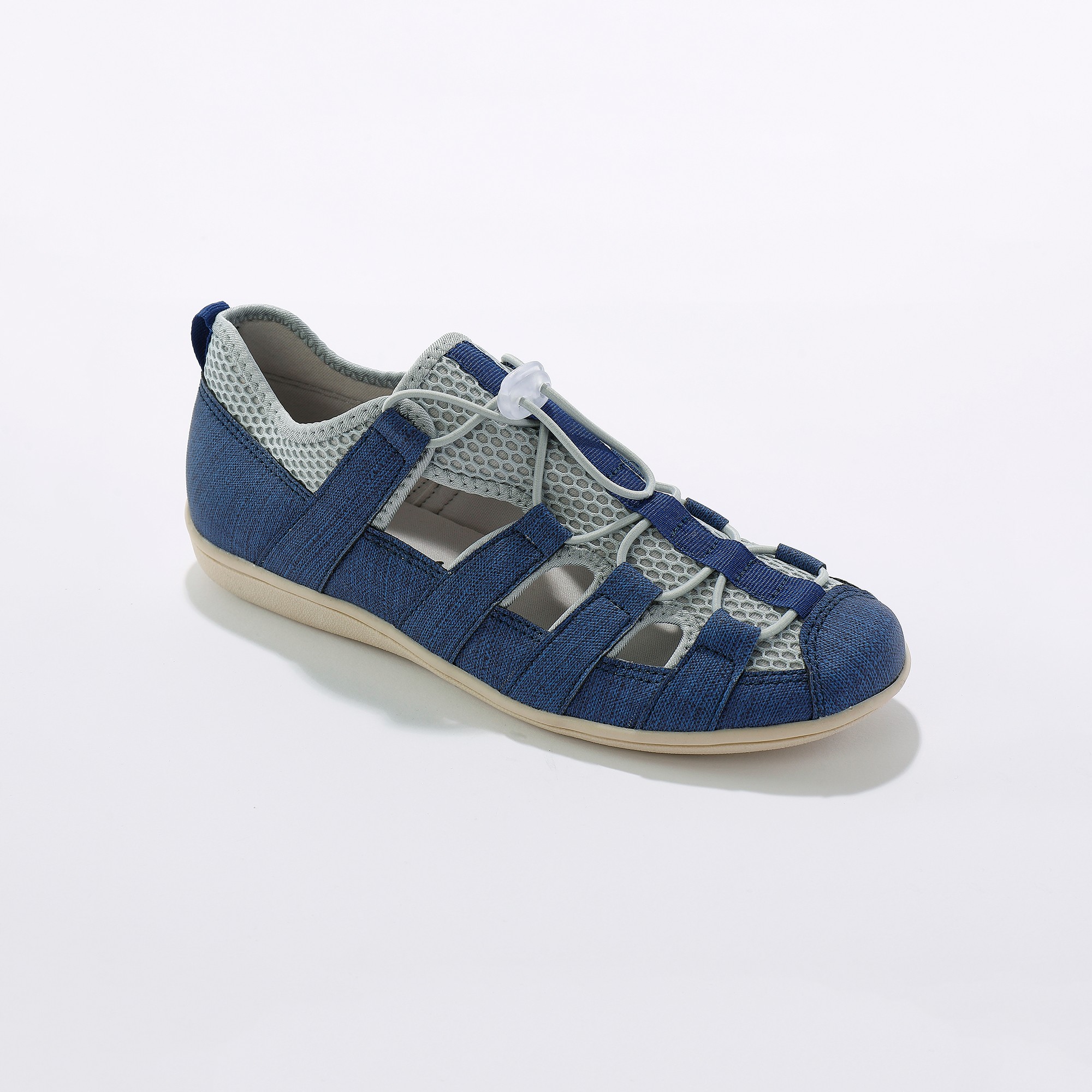 Sneakers Ajourées À Lacets Élastiqués - Blancheporte