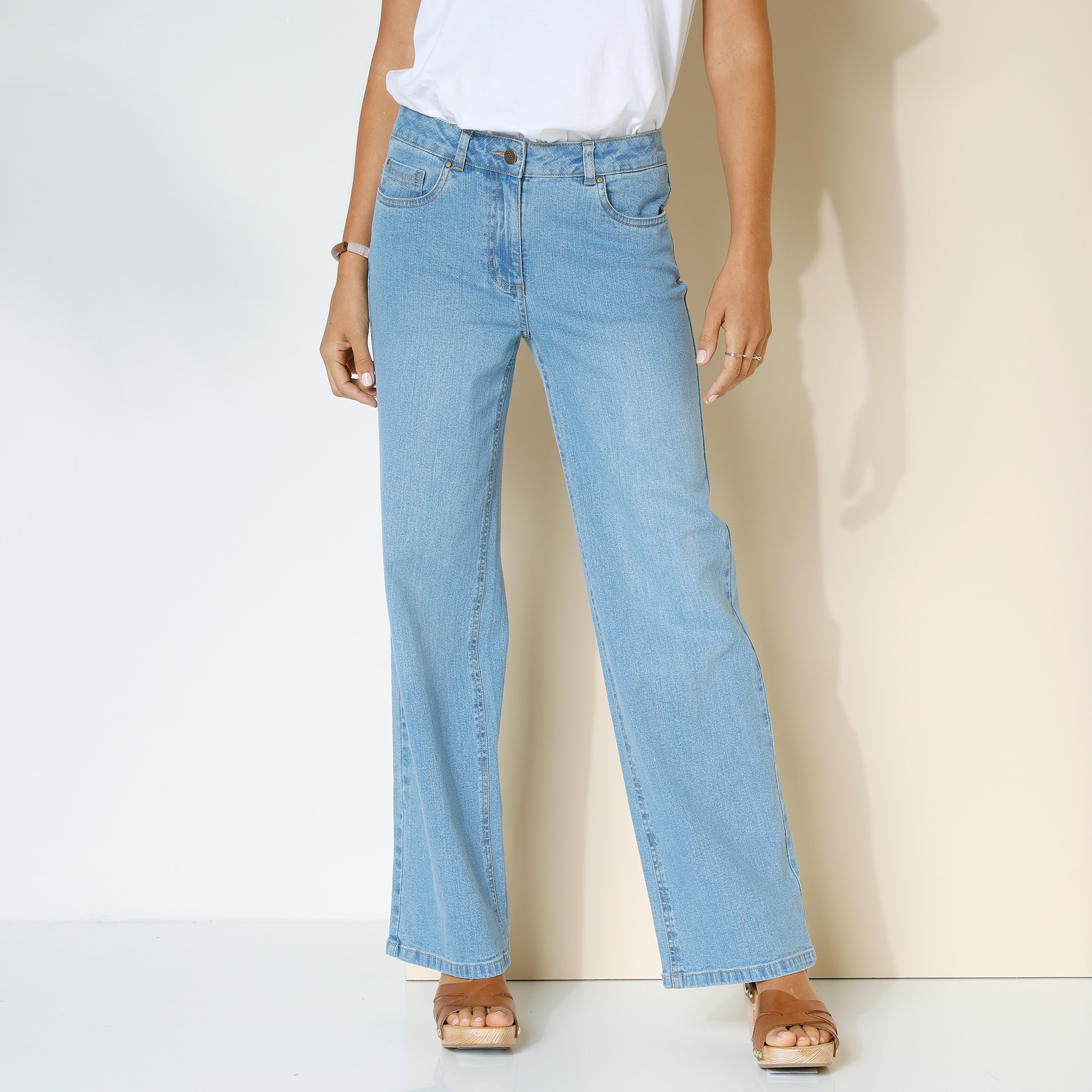 Jean Coupe Large Stretch, Grande Stature - Blancheporte