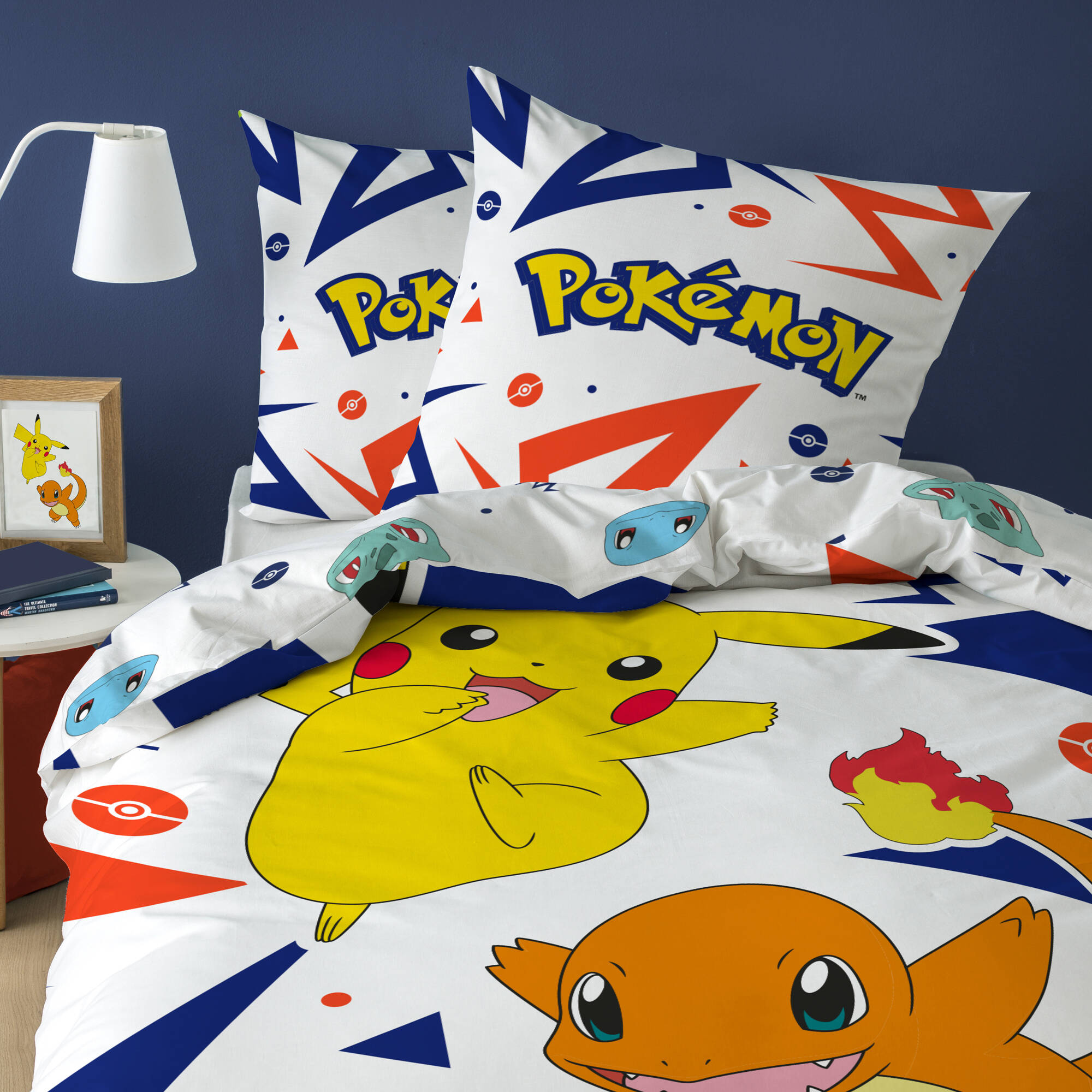 Parure de lit Pokemon - coton - Blancheporte