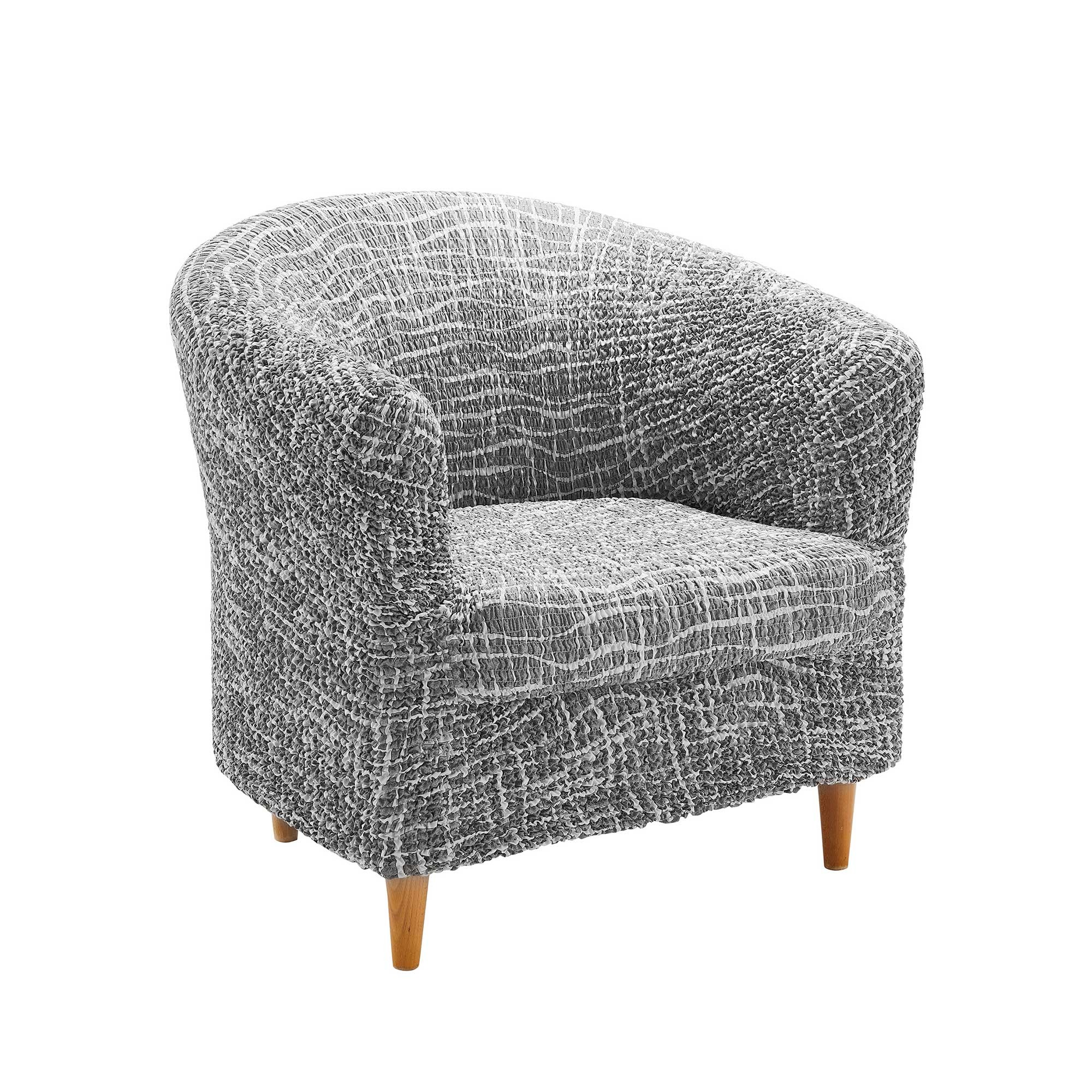 Housse Microfibre Bi-extensible Motifs Graphique Spéciale Fauteuil Cabriolet - Blancheporte