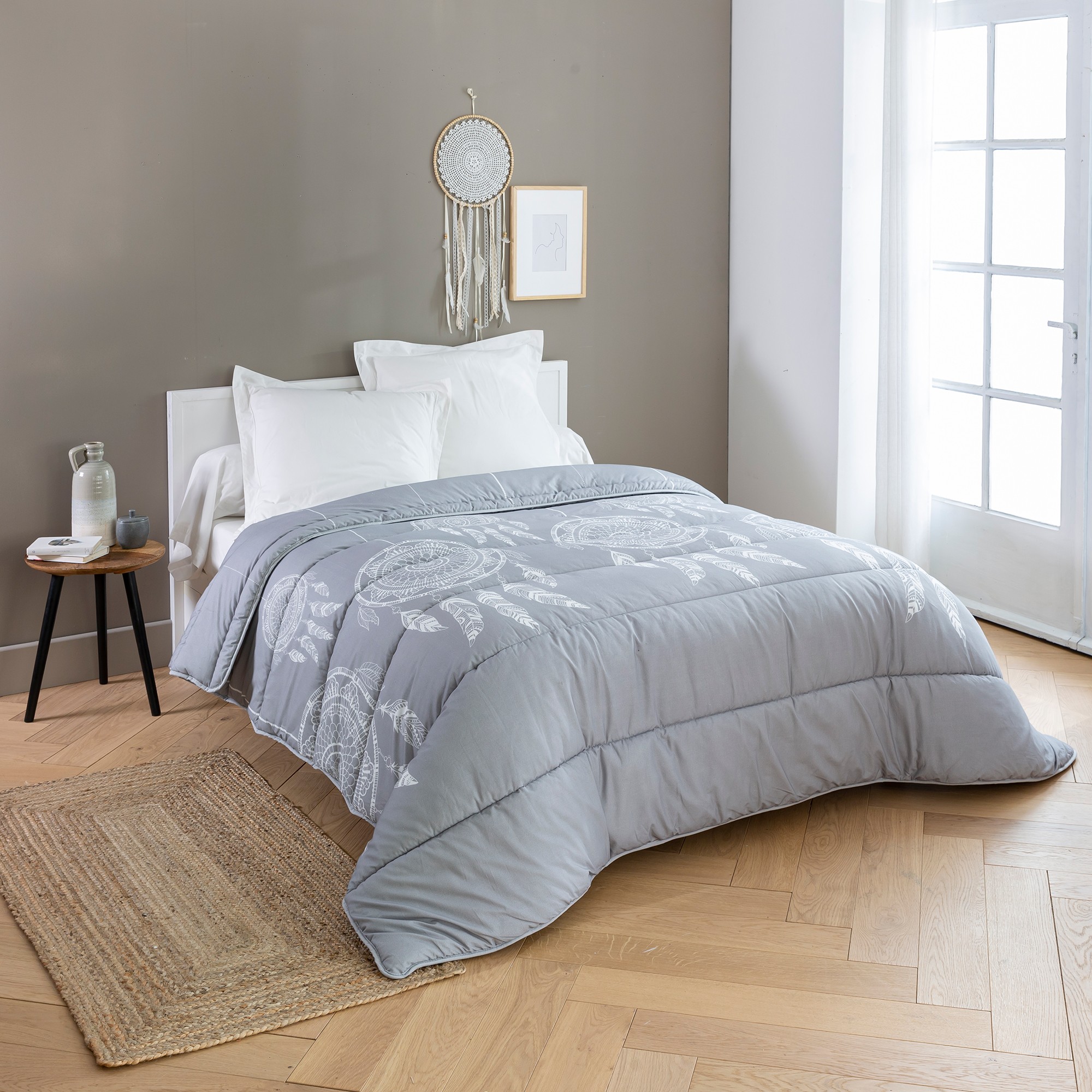 Couette Coton Imprimé Tea - 400 G/m² - Blancheporte